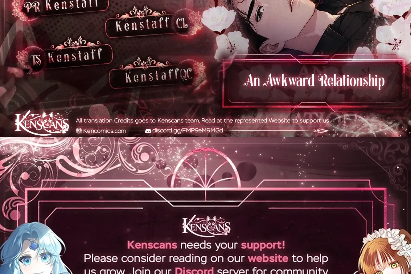 Read Awkward Relationship chapter 17 image 1 on Lezhin