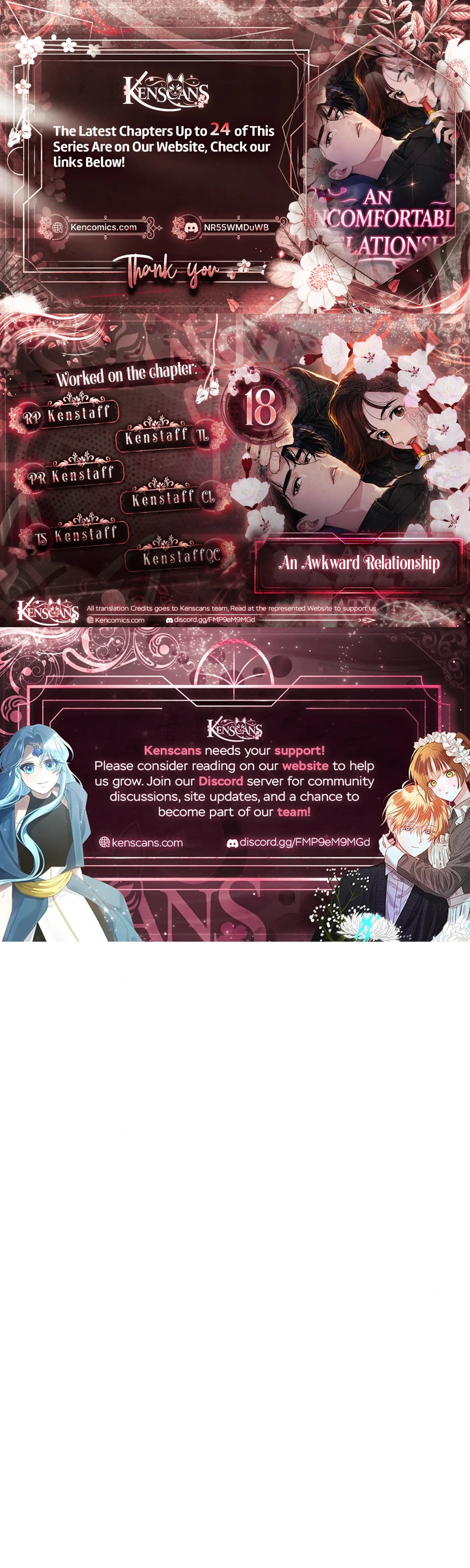 Read Awkward Relationship chapter 18 image 1 on Lezhin