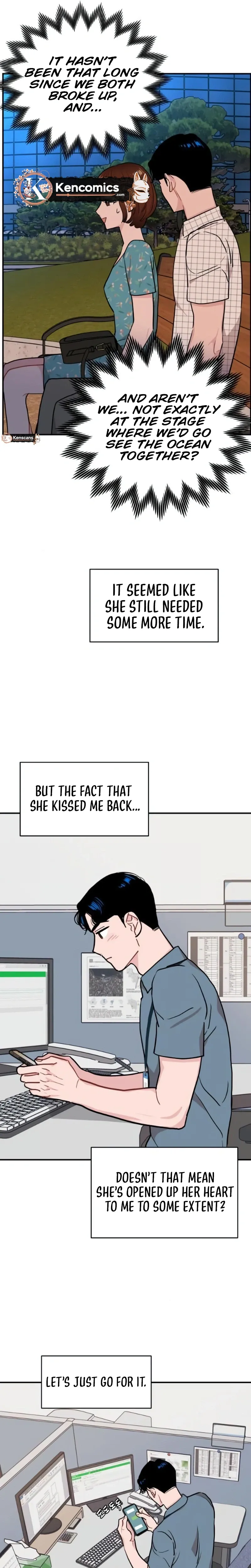 Read Awkward Relationship chapter 18 image 16 on Lezhin