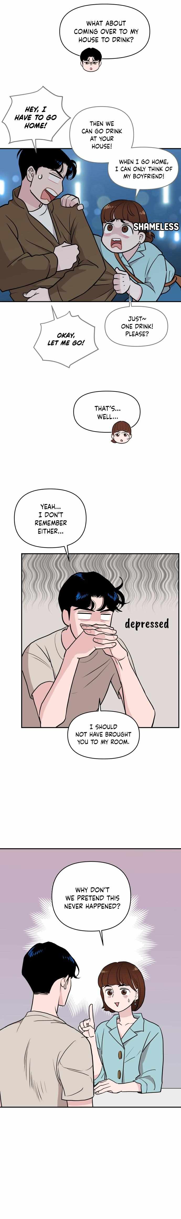 Read Awkward Relationship chapter 2 image 6 on Lezhin