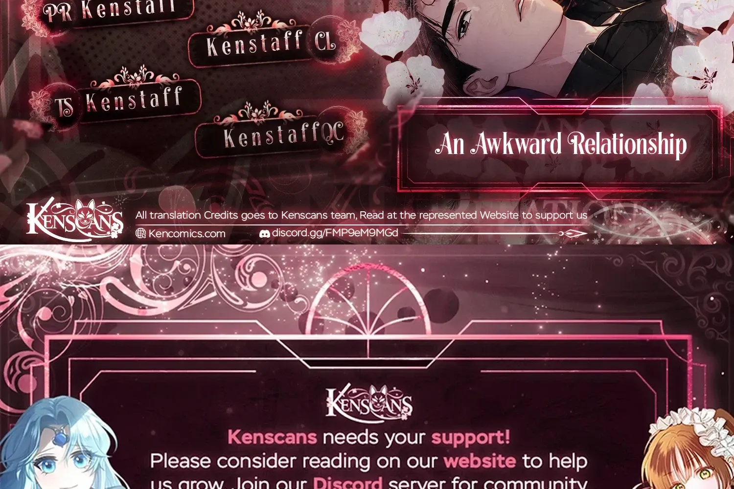 Read Awkward Relationship chapter 22 image 1 on Lezhin