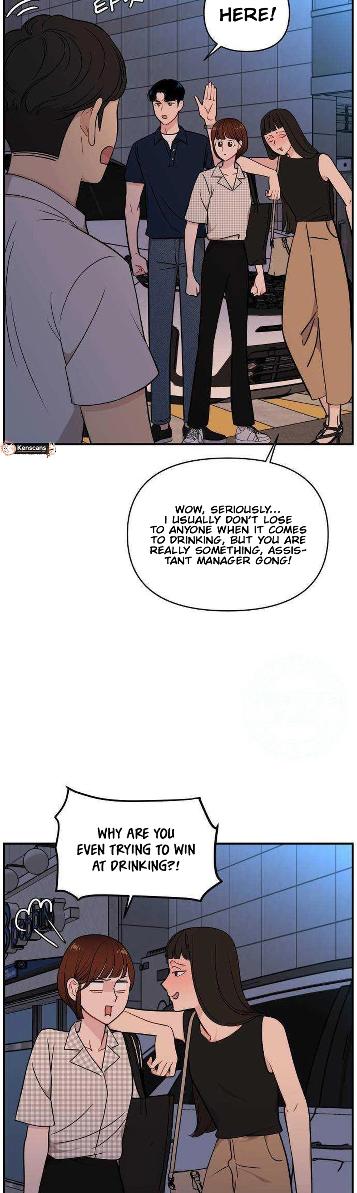Read Awkward Relationship chapter 23 image 2 on Lezhin