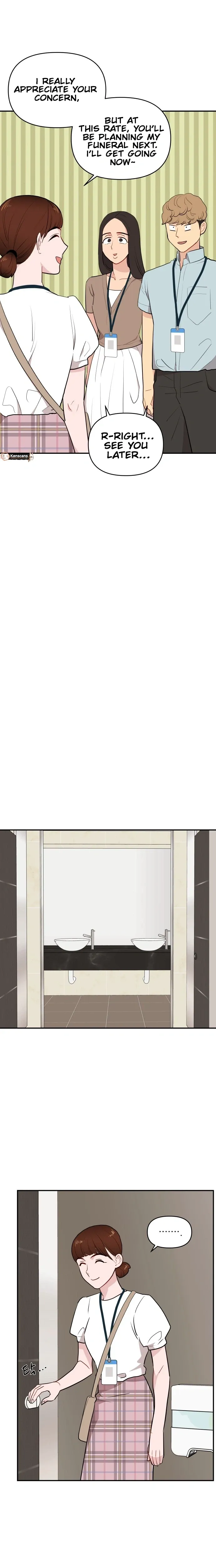 Read Awkward Relationship chapter 6 image 9 on Lezhin