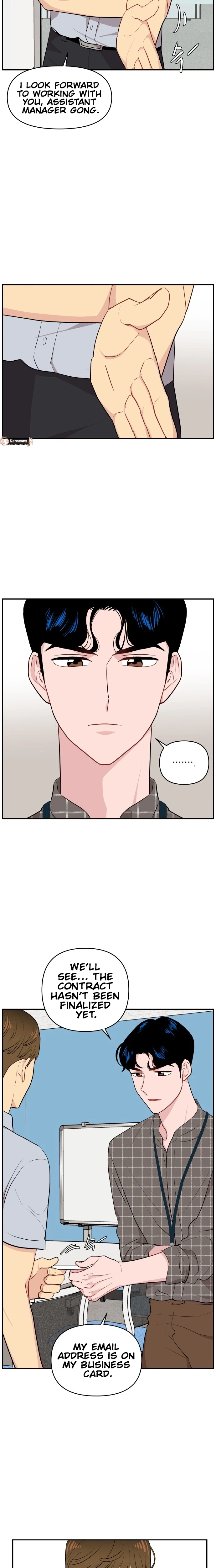 Read Awkward Relationship chapter 7 image 9 on Lezhin