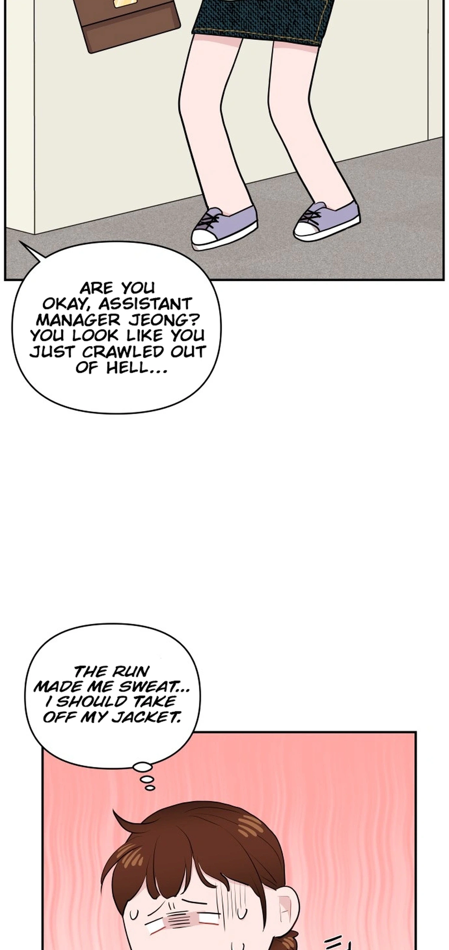 Read Awkward Relationship chapter 8 image 5 on Lezhin