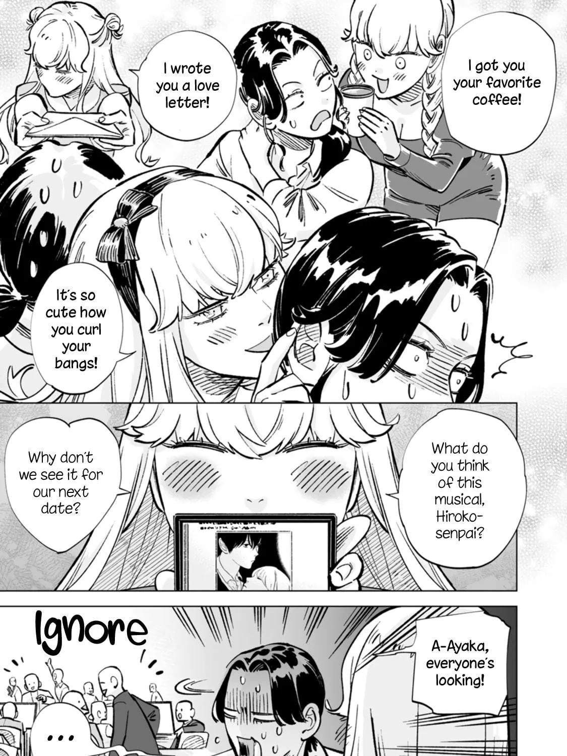 Read Ayaka is in Love with Hiroko! chapter 20 image 8 on Lezhin