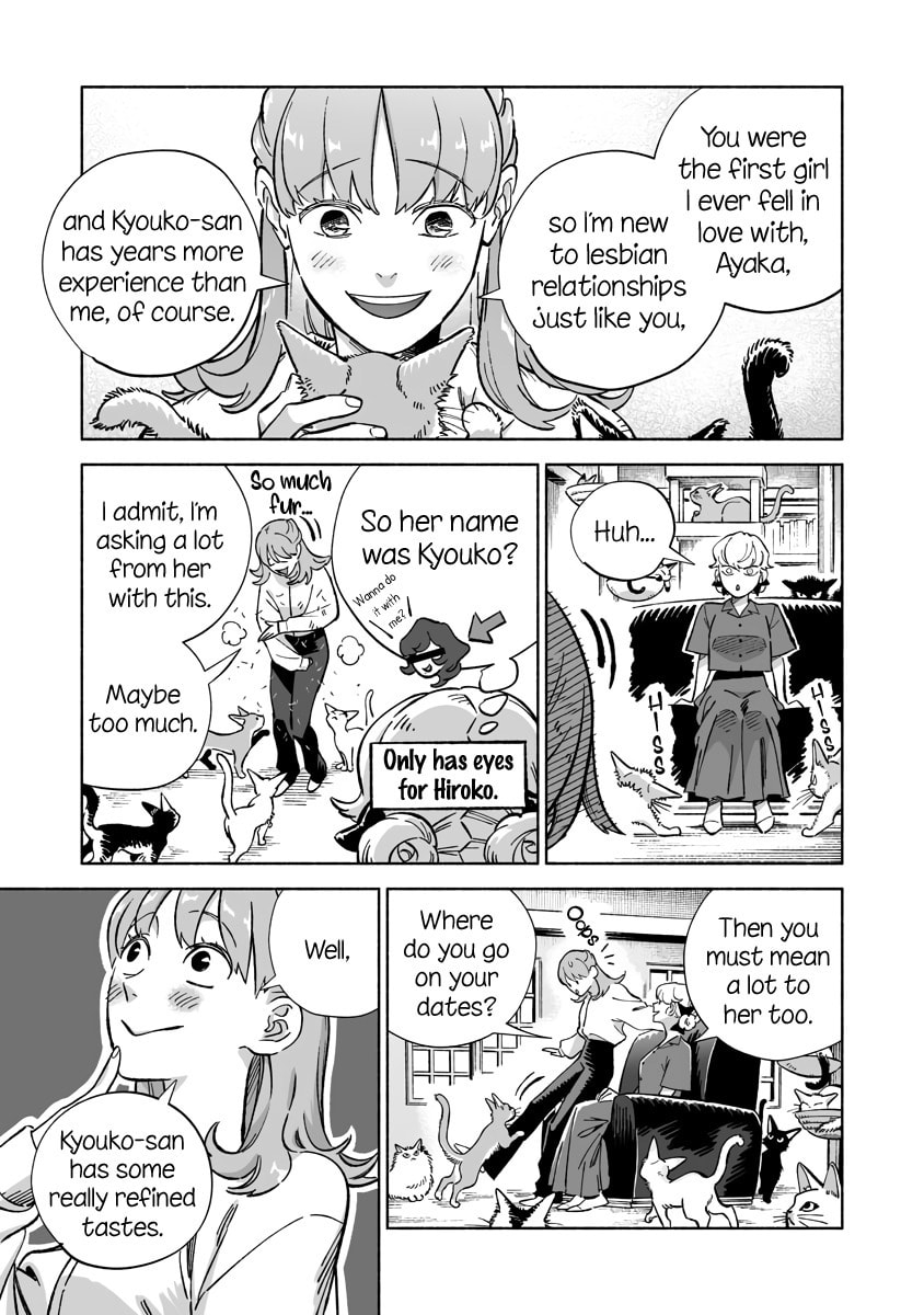 Read Ayaka is in Love with Hiroko! chapter 24.3 image 4 on Lezhin