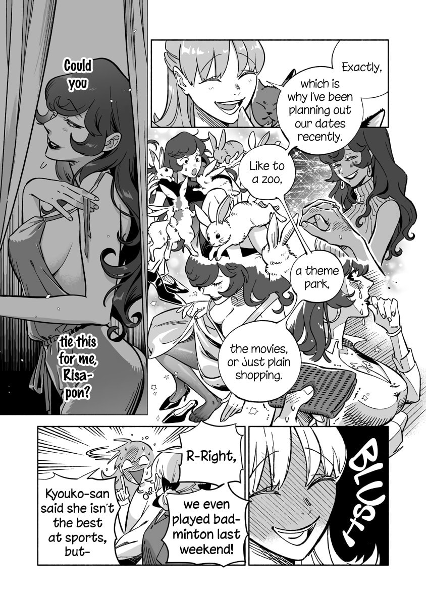 Read Ayaka is in Love with Hiroko! chapter 24.3 image 6 on Lezhin