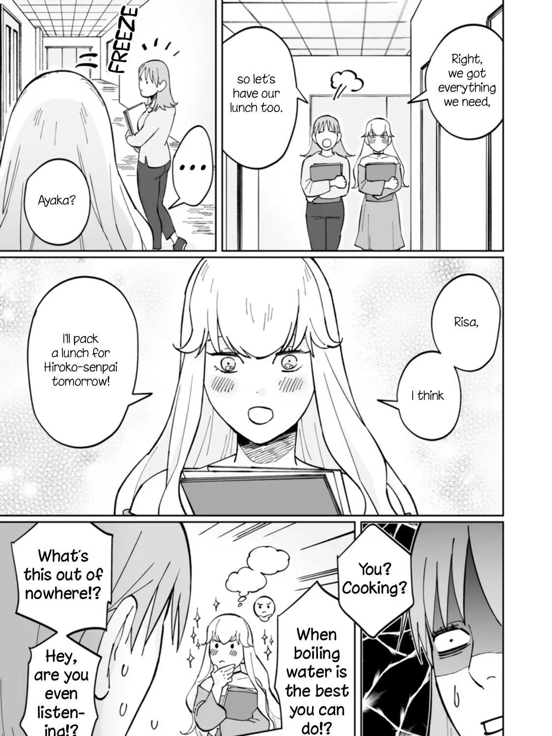 Read Ayaka is in Love with Hiroko! chapter 4 image 8 on Lezhin