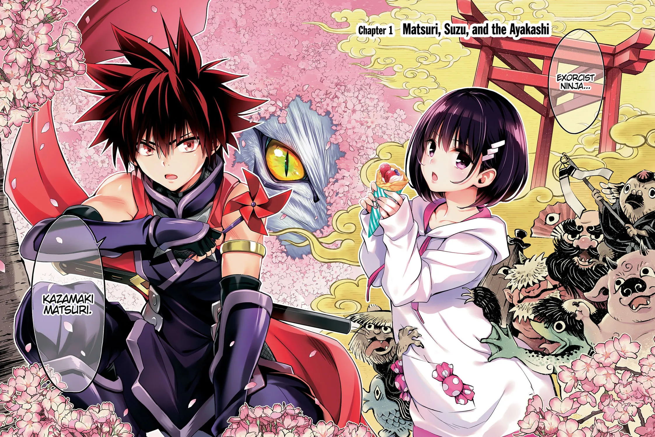 Read Ayakashi Triangle chapter 1 image 2 on Lezhin