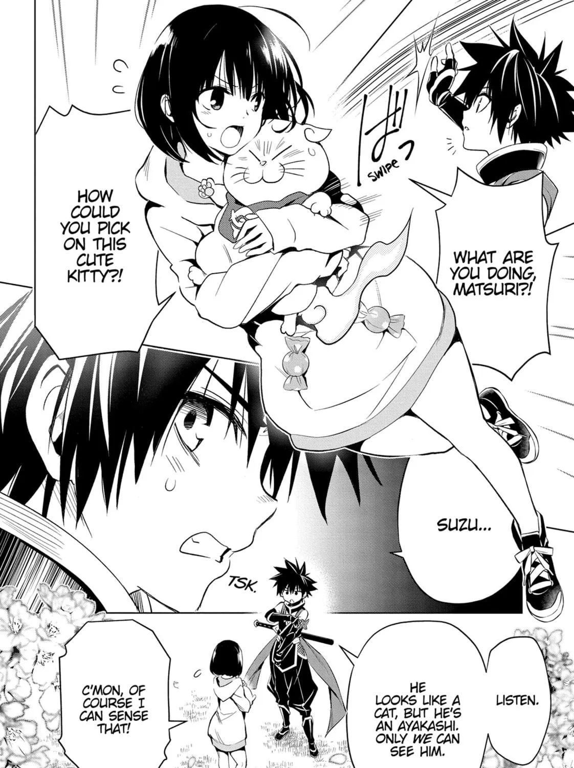 Read Ayakashi Triangle chapter 1 image 8 on Lezhin