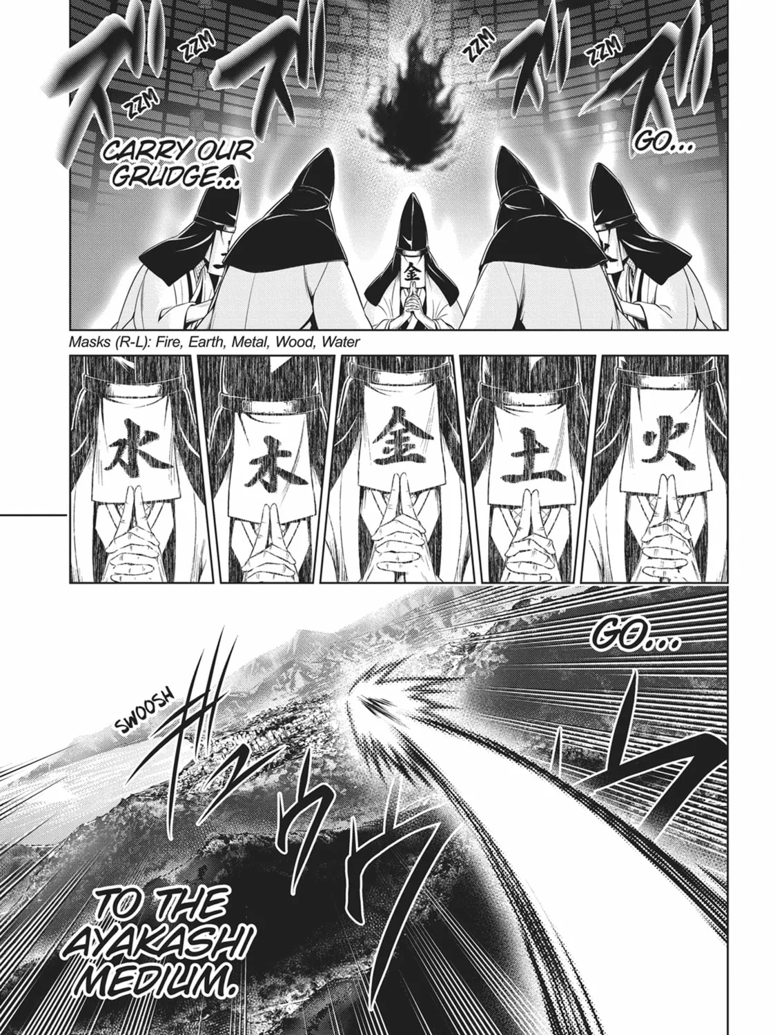 Read Ayakashi Triangle chapter 117 image 2 on Lezhin