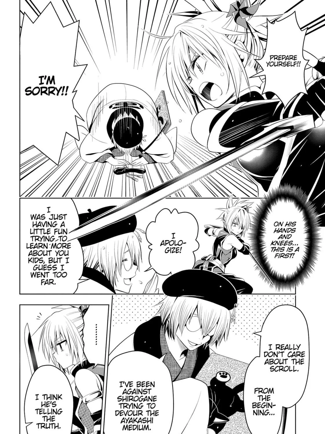 Read Ayakashi Triangle chapter 13 image 34 on Lezhin