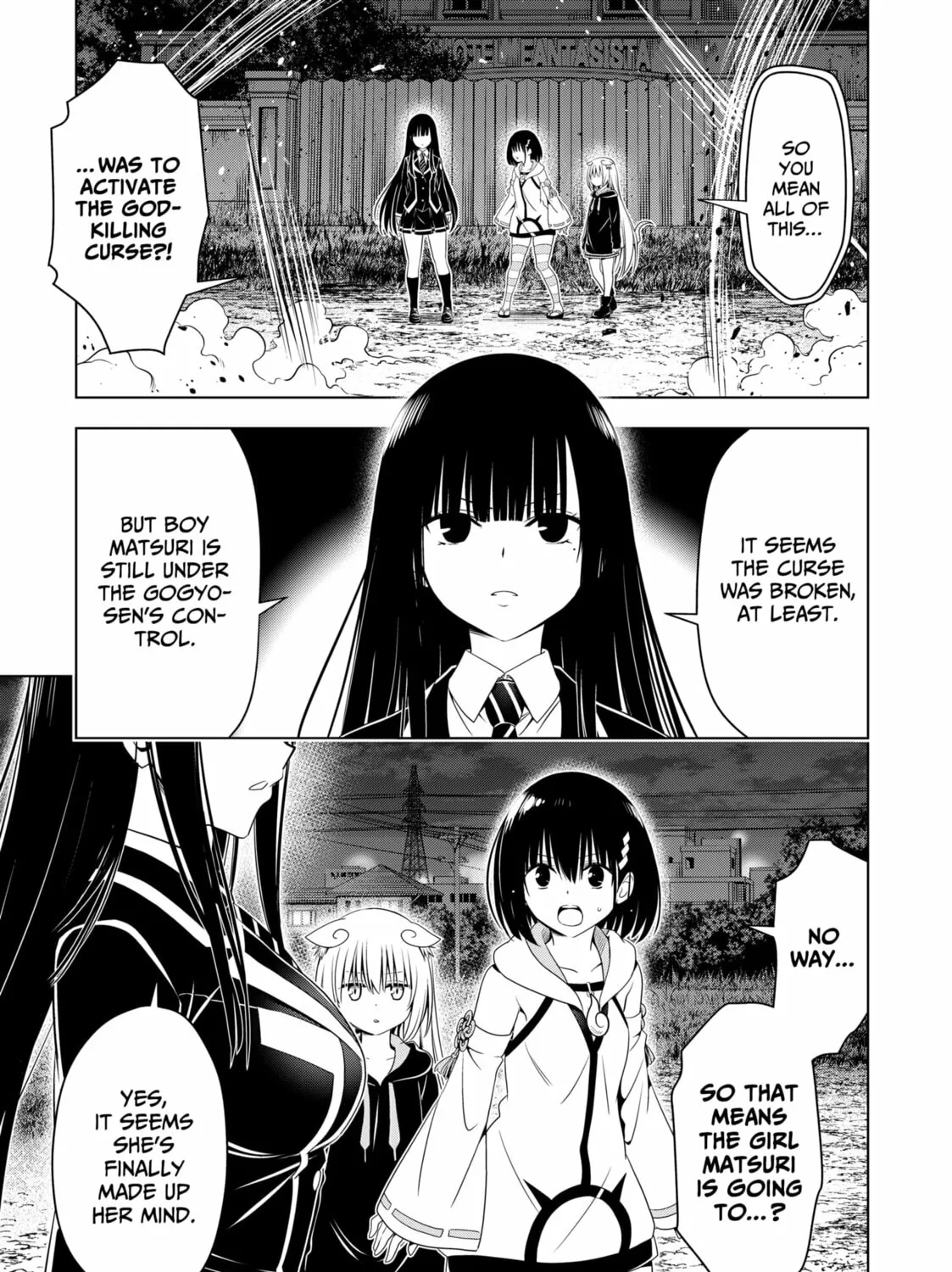 Read Ayakashi Triangle chapter 135 image 12 on Lezhin