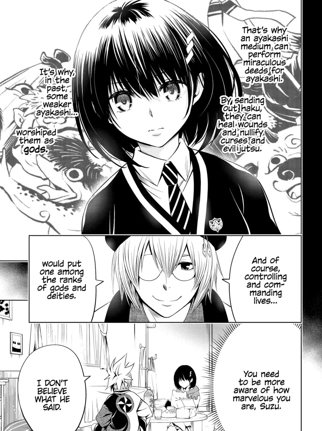 Read Ayakashi Triangle chapter 14 image 20 on Lezhin