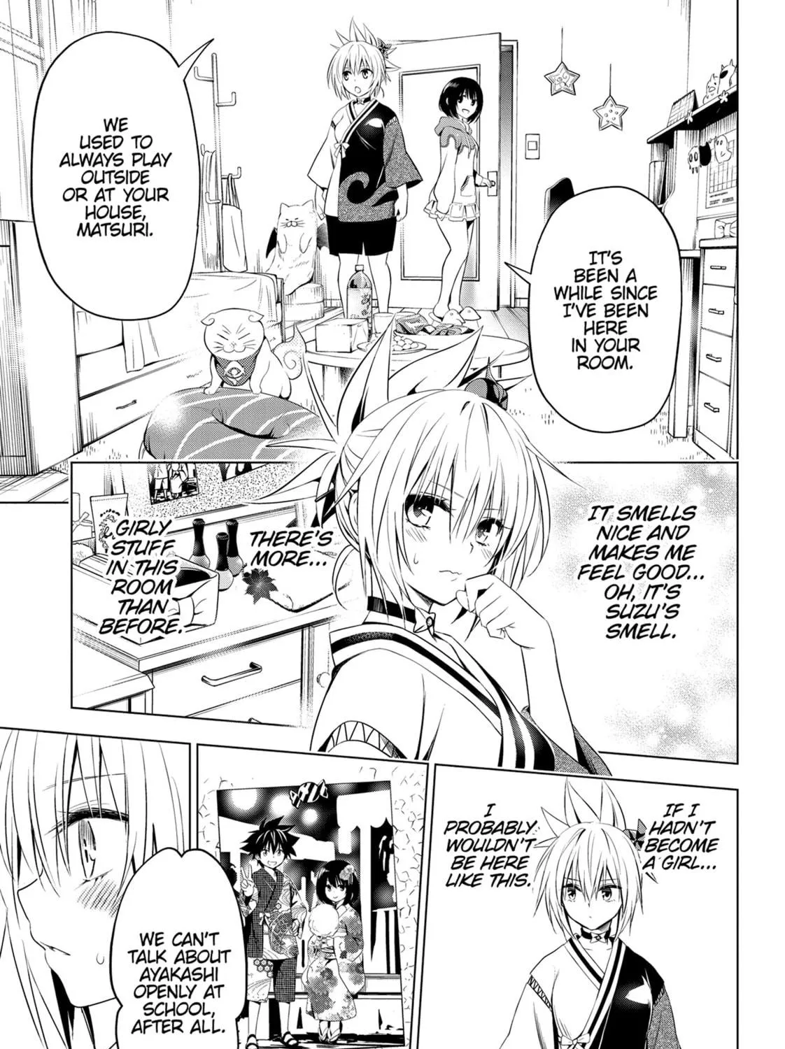 Read Ayakashi Triangle chapter 14 image 8 on Lezhin