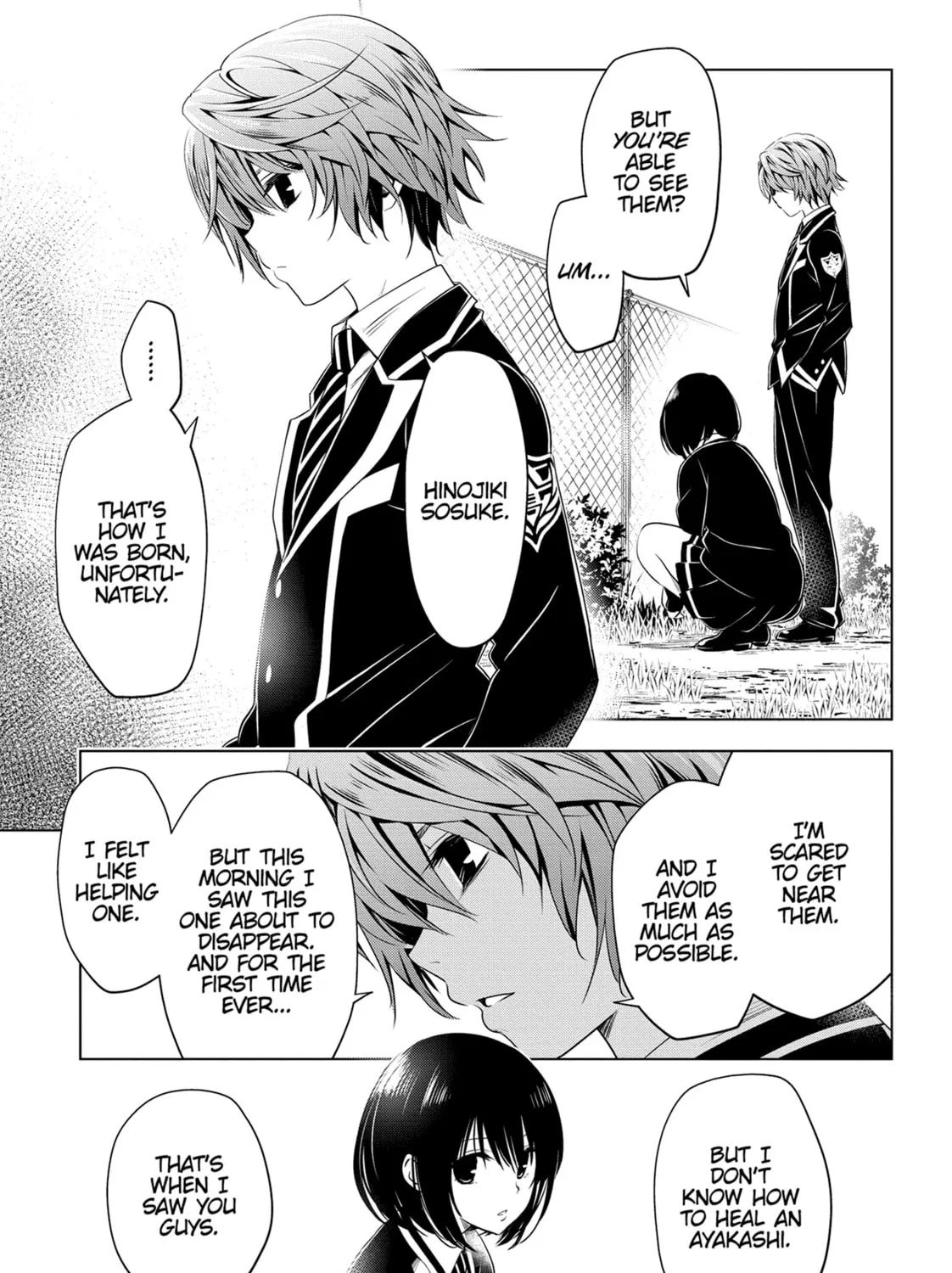 Read Ayakashi Triangle chapter 17 image 20 on Lezhin