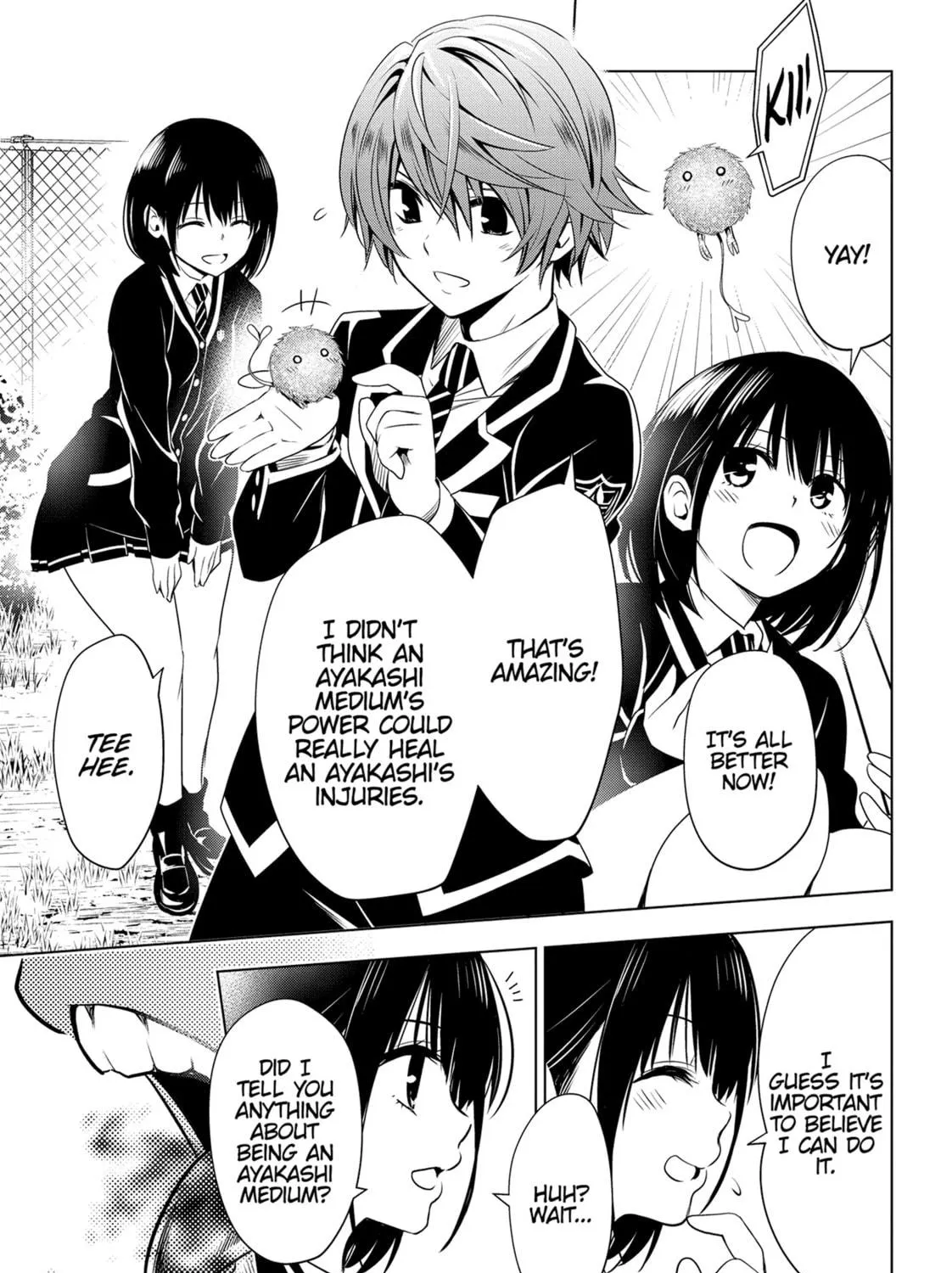 Read Ayakashi Triangle chapter 17 image 28 on Lezhin
