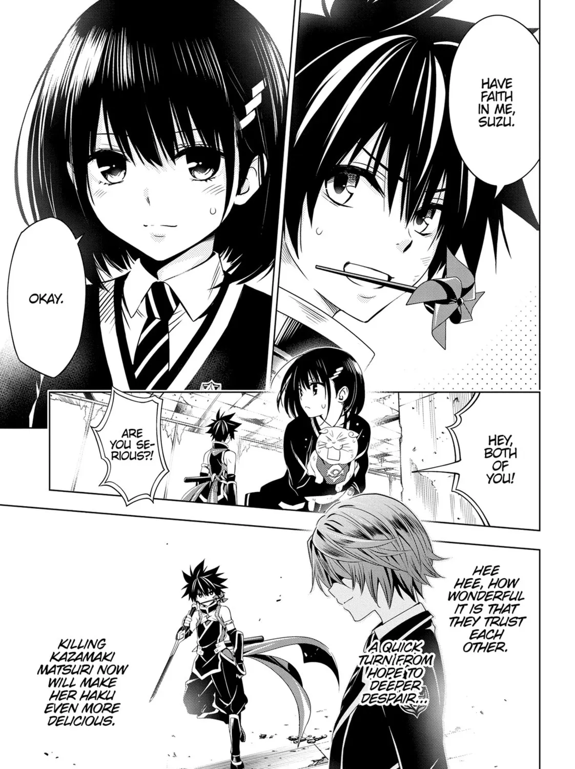 Read Ayakashi Triangle chapter 21 image 12 on Lezhin