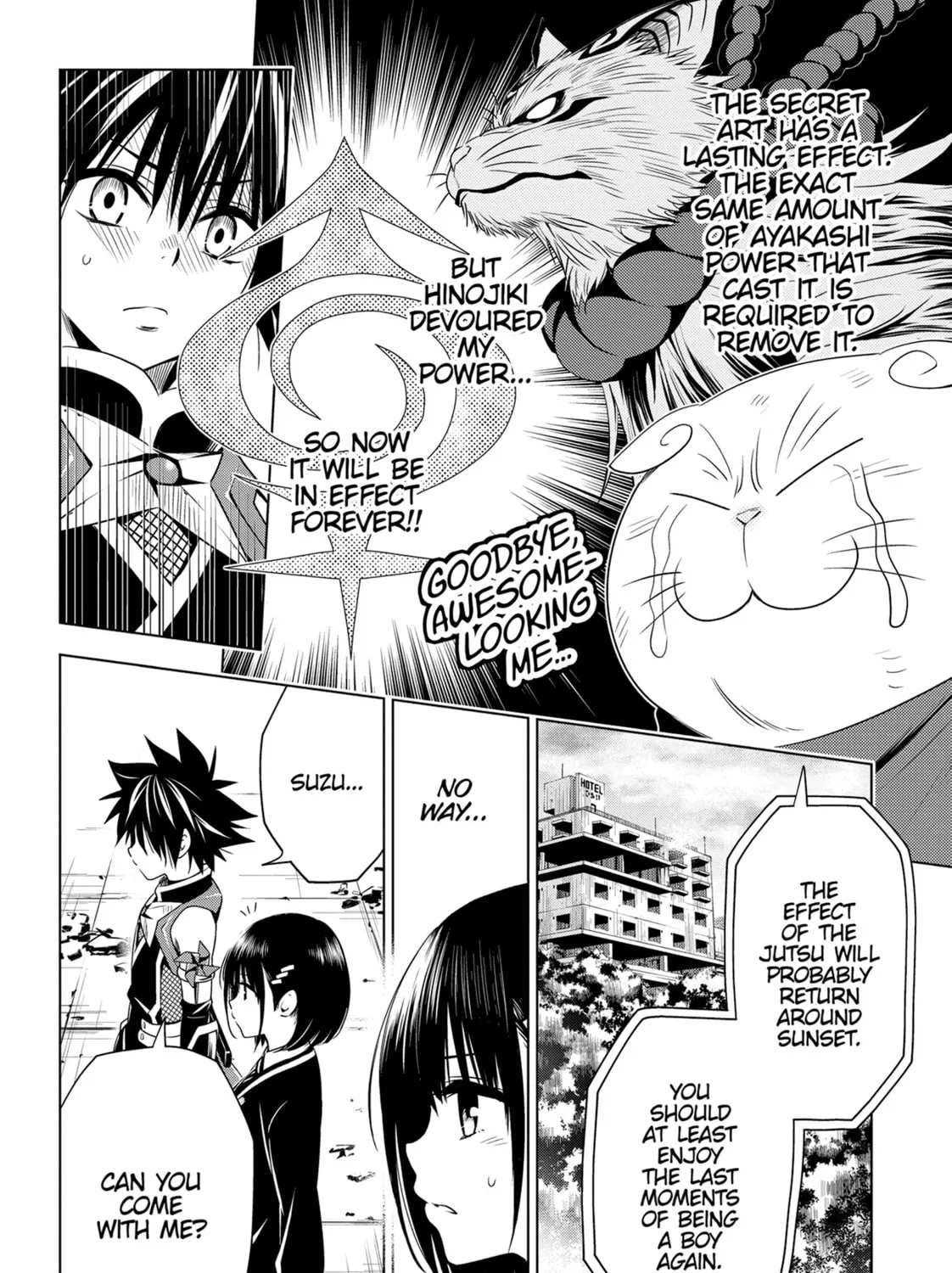 Read Ayakashi Triangle chapter 22 image 14 on Lezhin