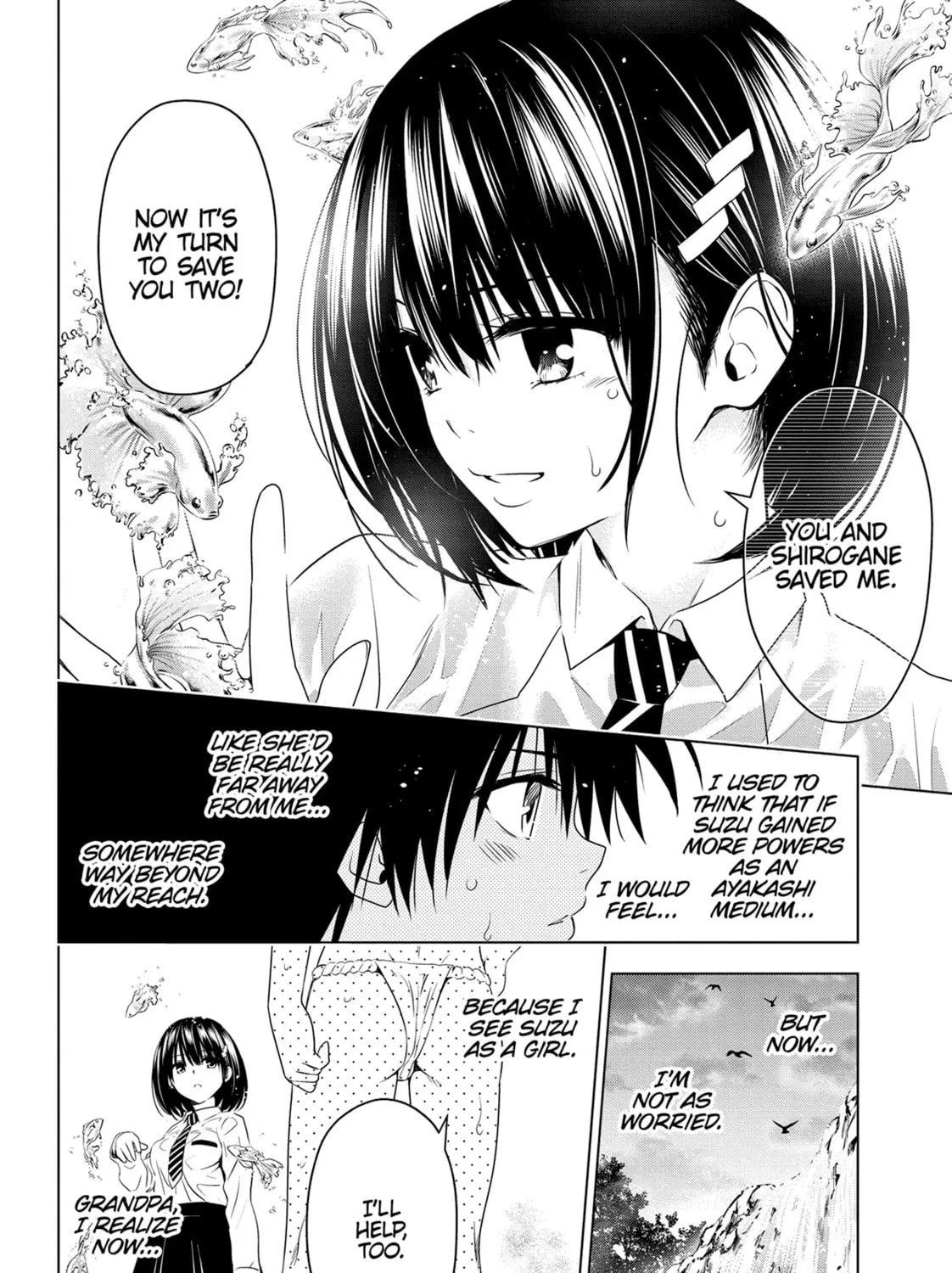 Read Ayakashi Triangle chapter 22 image 30 on Lezhin