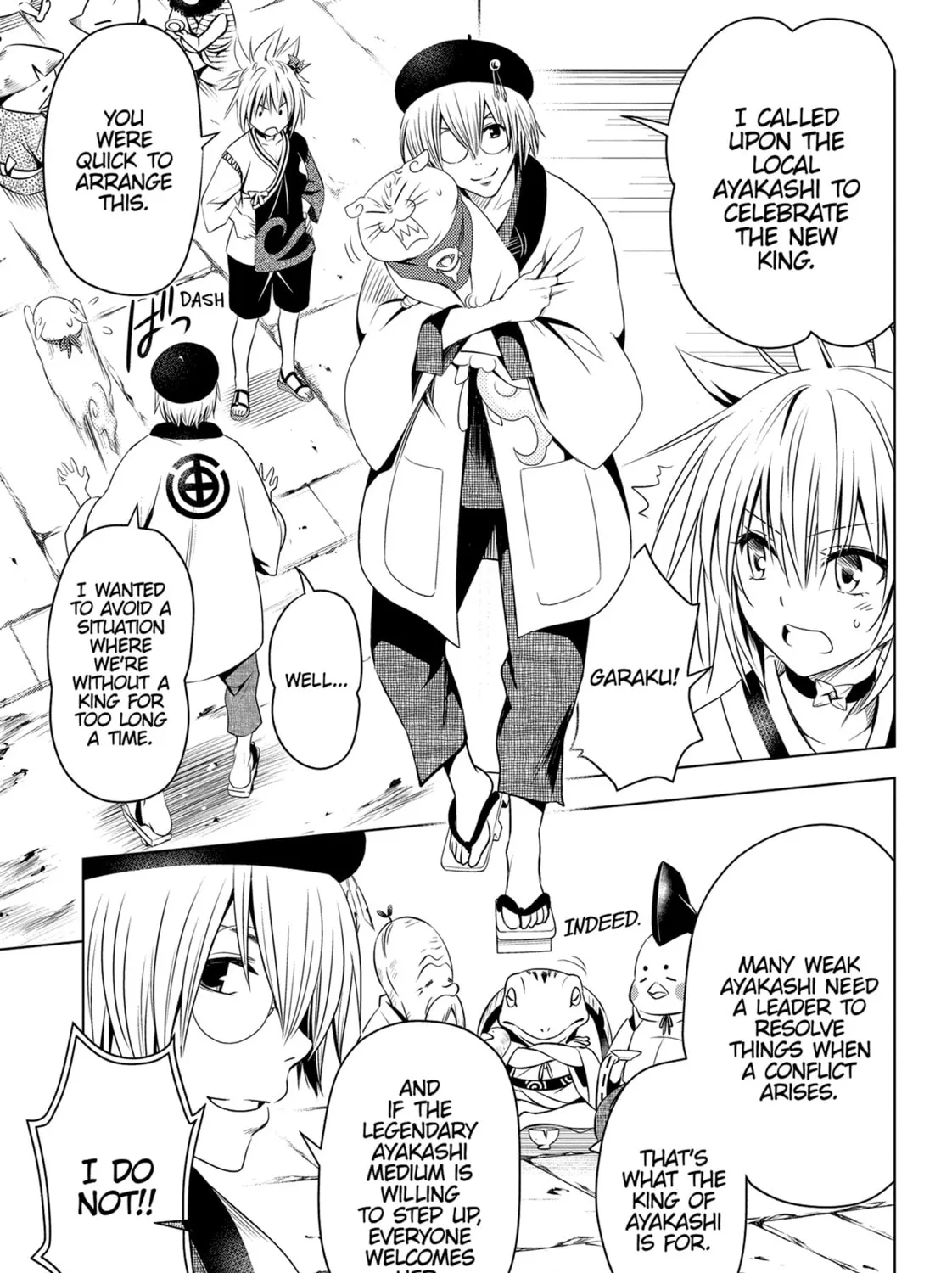 Read Ayakashi Triangle chapter 23 image 12 on Lezhin