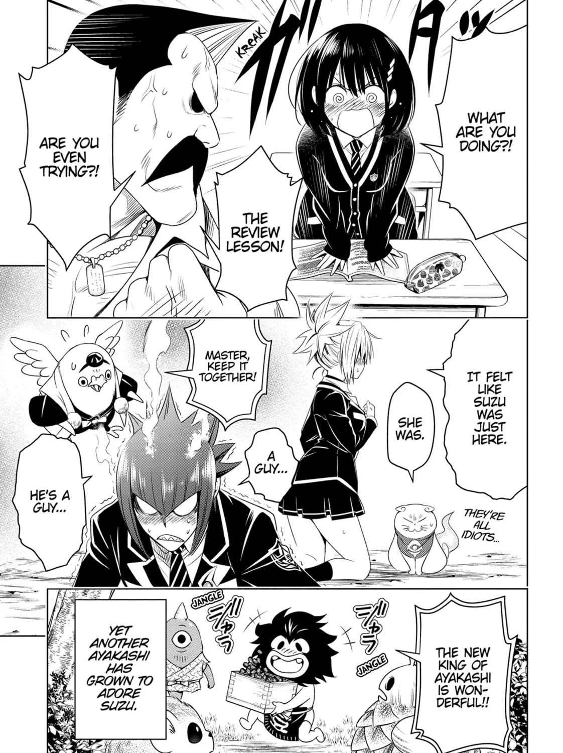 Read Ayakashi Triangle chapter 24 image 36 on Lezhin