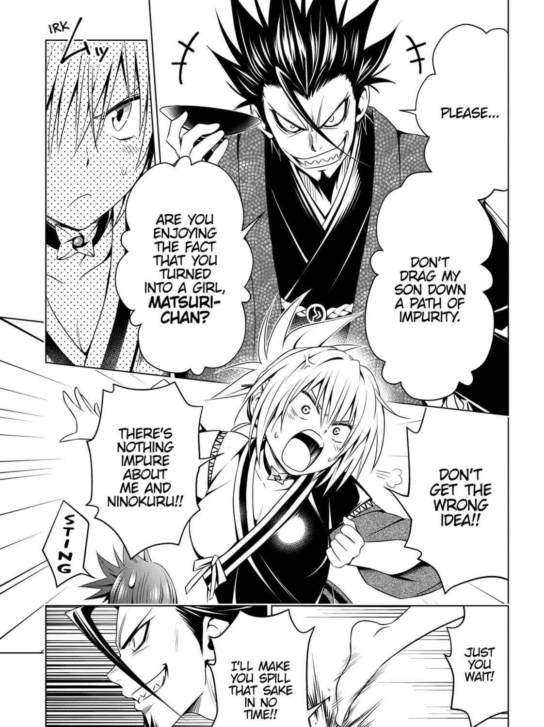 Read Ayakashi Triangle chapter 25 image 12 on Lezhin