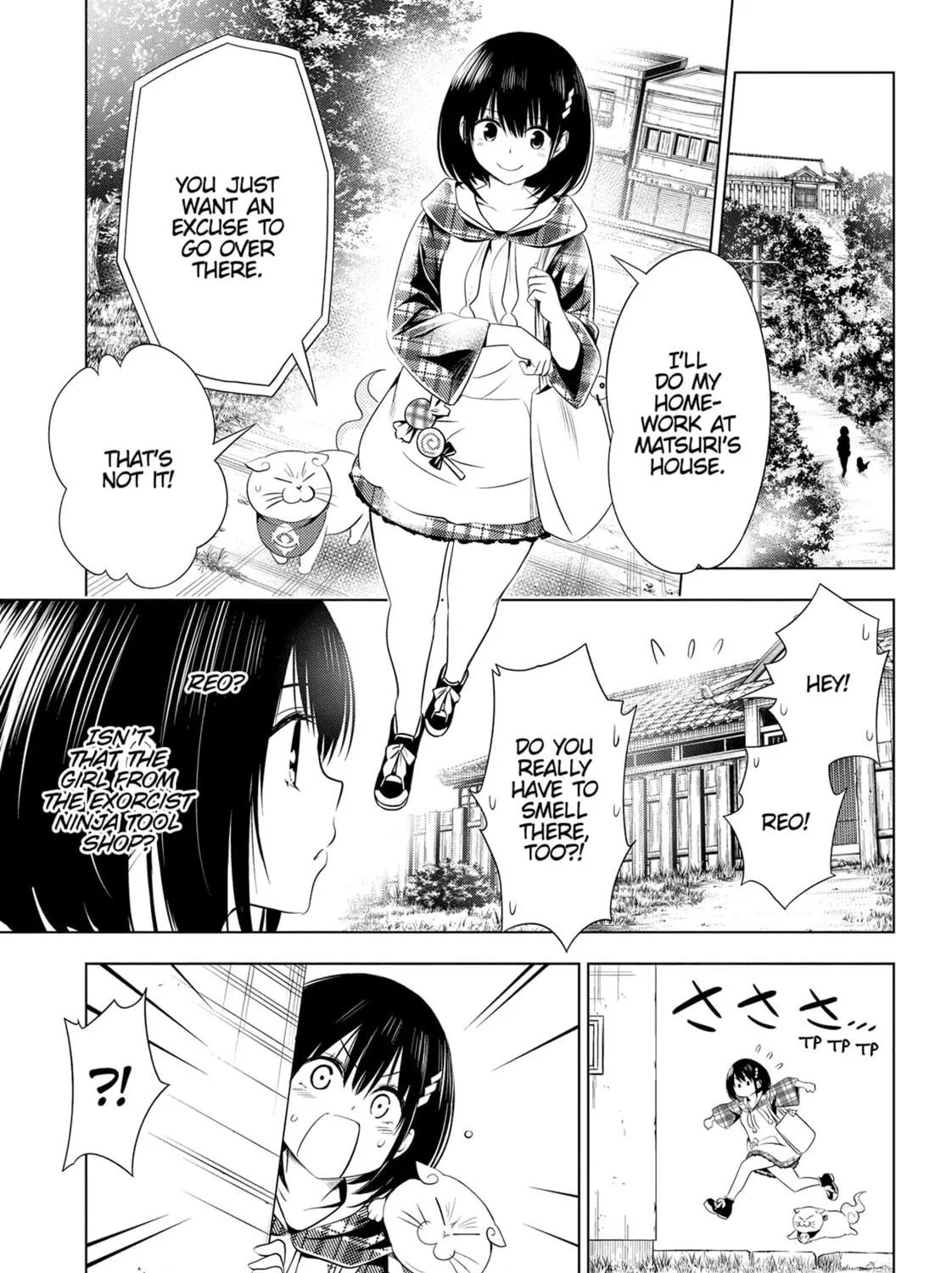 Read Ayakashi Triangle chapter 27 image 16 on Lezhin