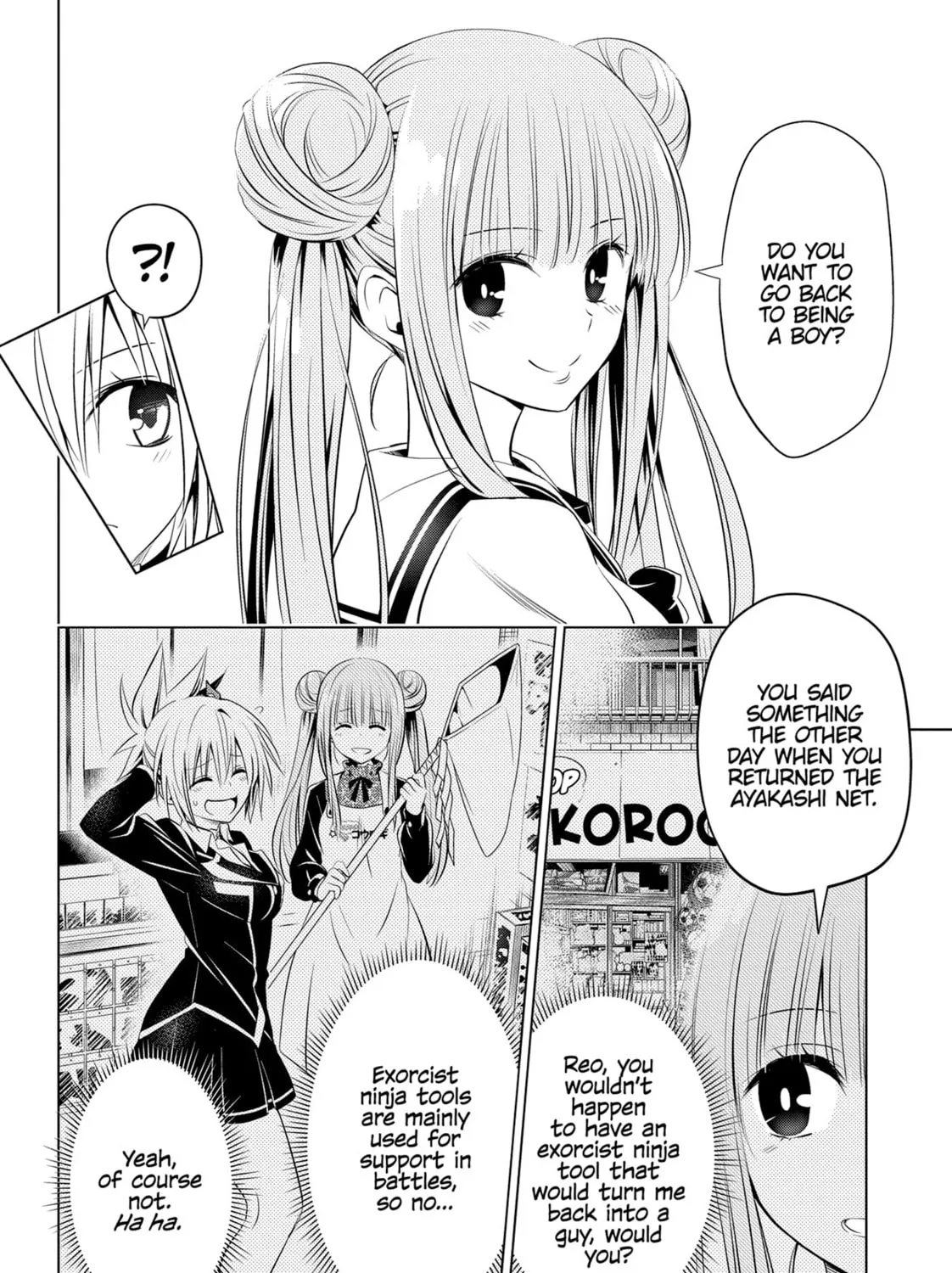Read Ayakashi Triangle chapter 27 image 6 on Lezhin