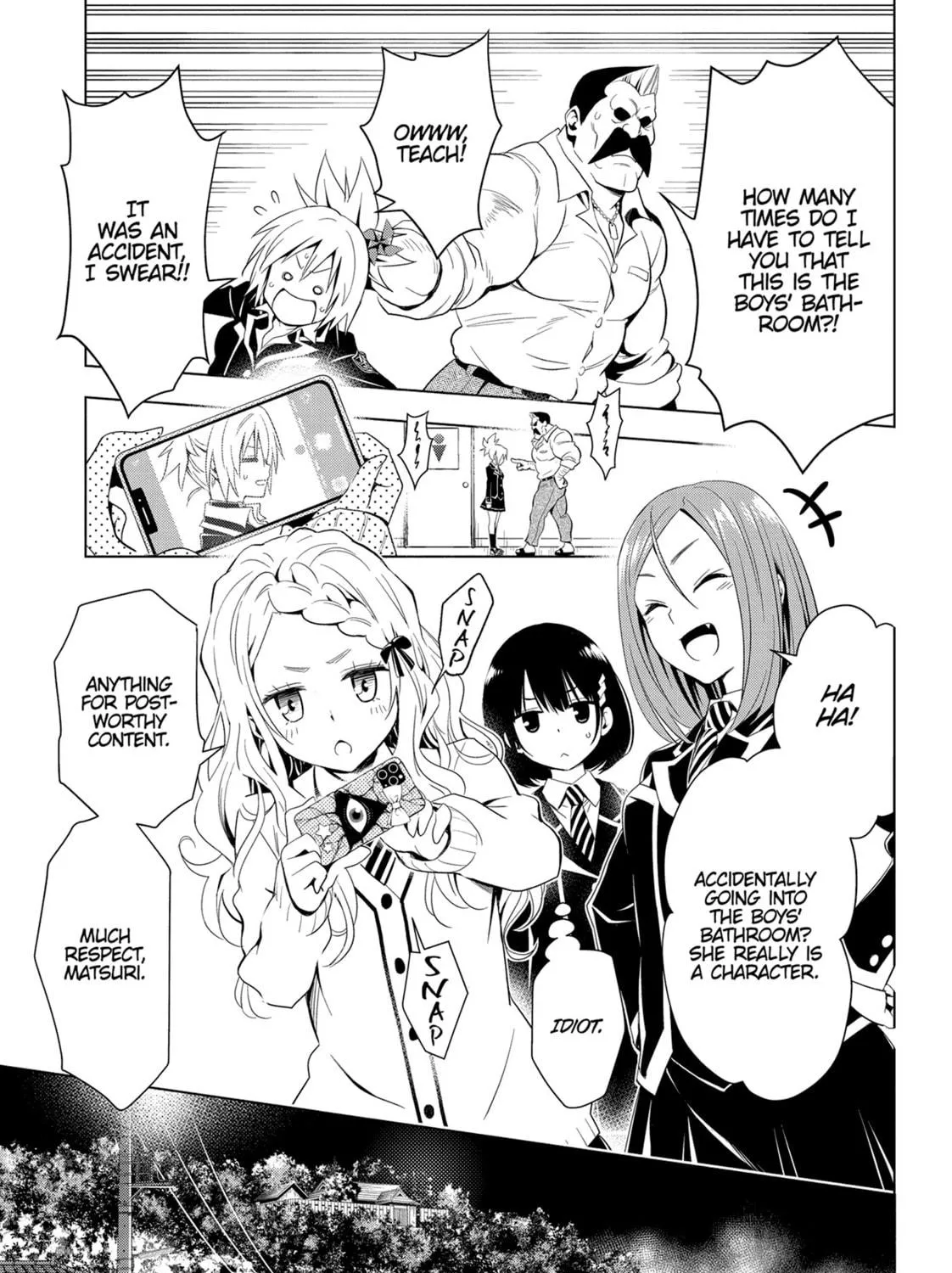 Read Ayakashi Triangle chapter 3 image 8 on Lezhin