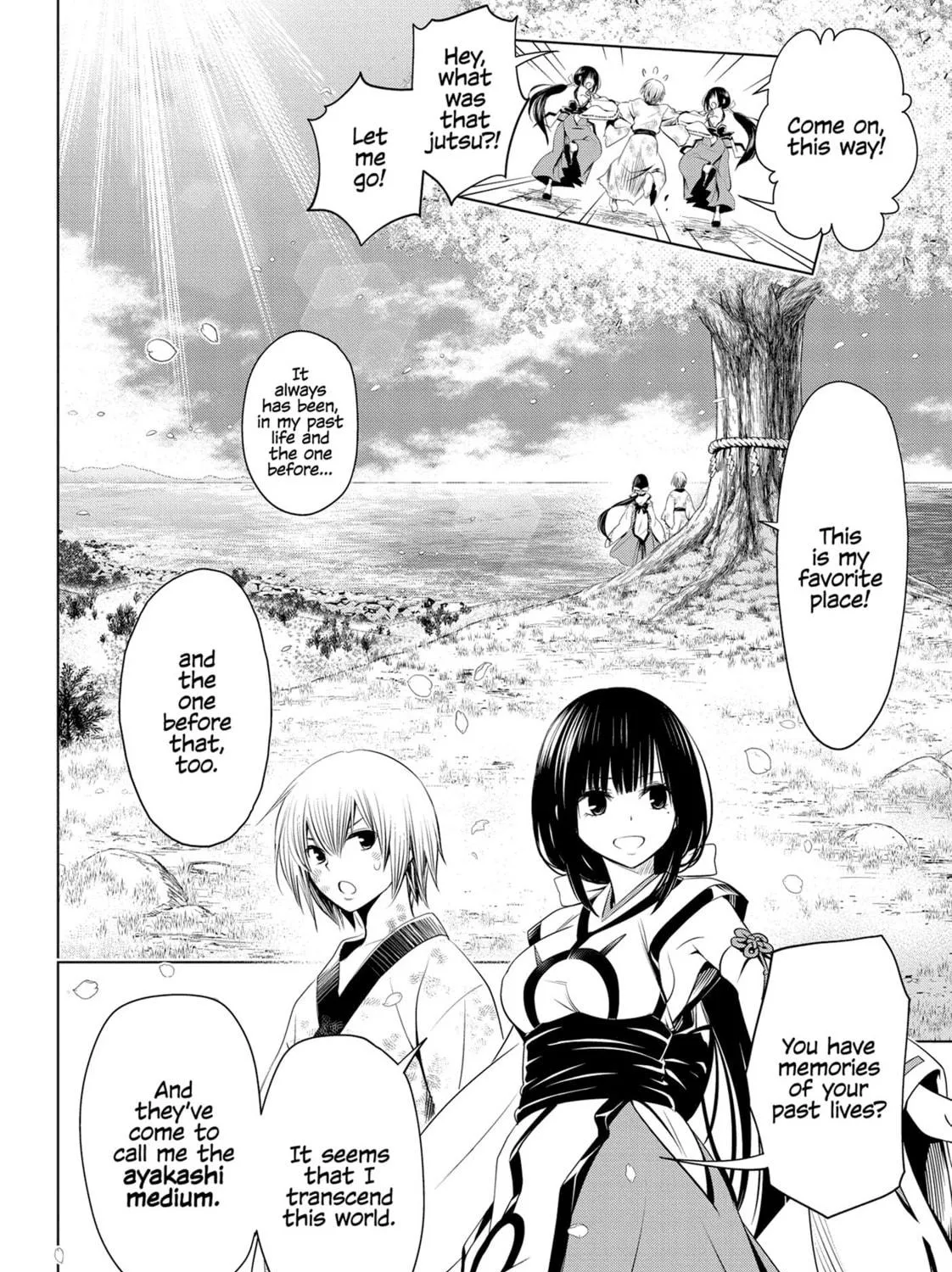 Read Ayakashi Triangle chapter 32 image 18 on Lezhin