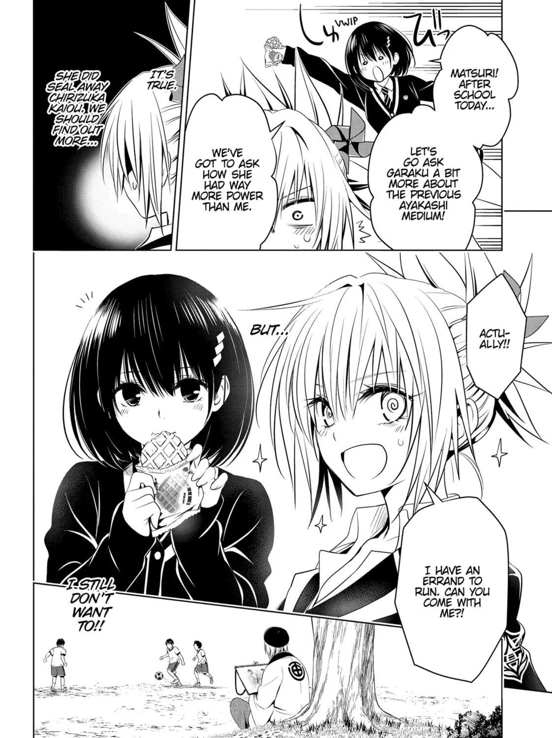 Read Ayakashi Triangle chapter 33 image 2 on Lezhin