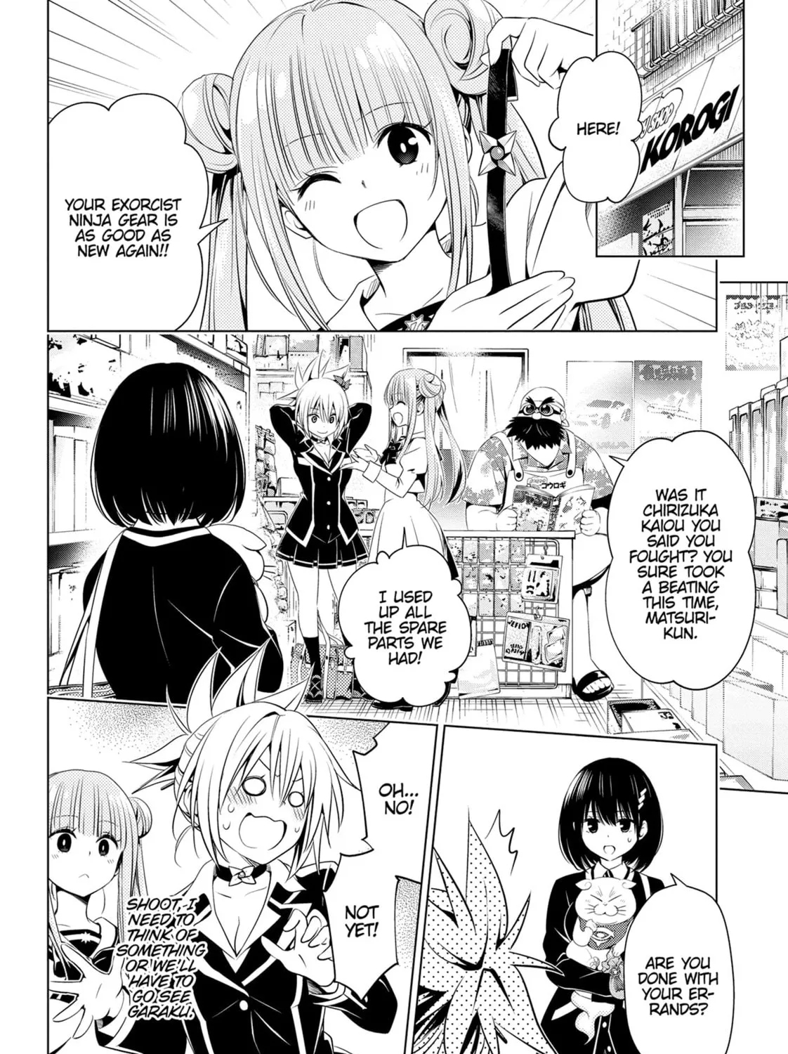 Read Ayakashi Triangle chapter 33 image 6 on Lezhin