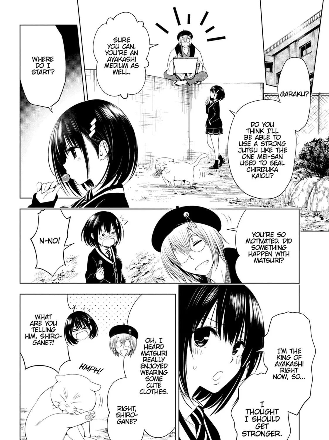 Read Ayakashi Triangle chapter 34 image 18 on Lezhin
