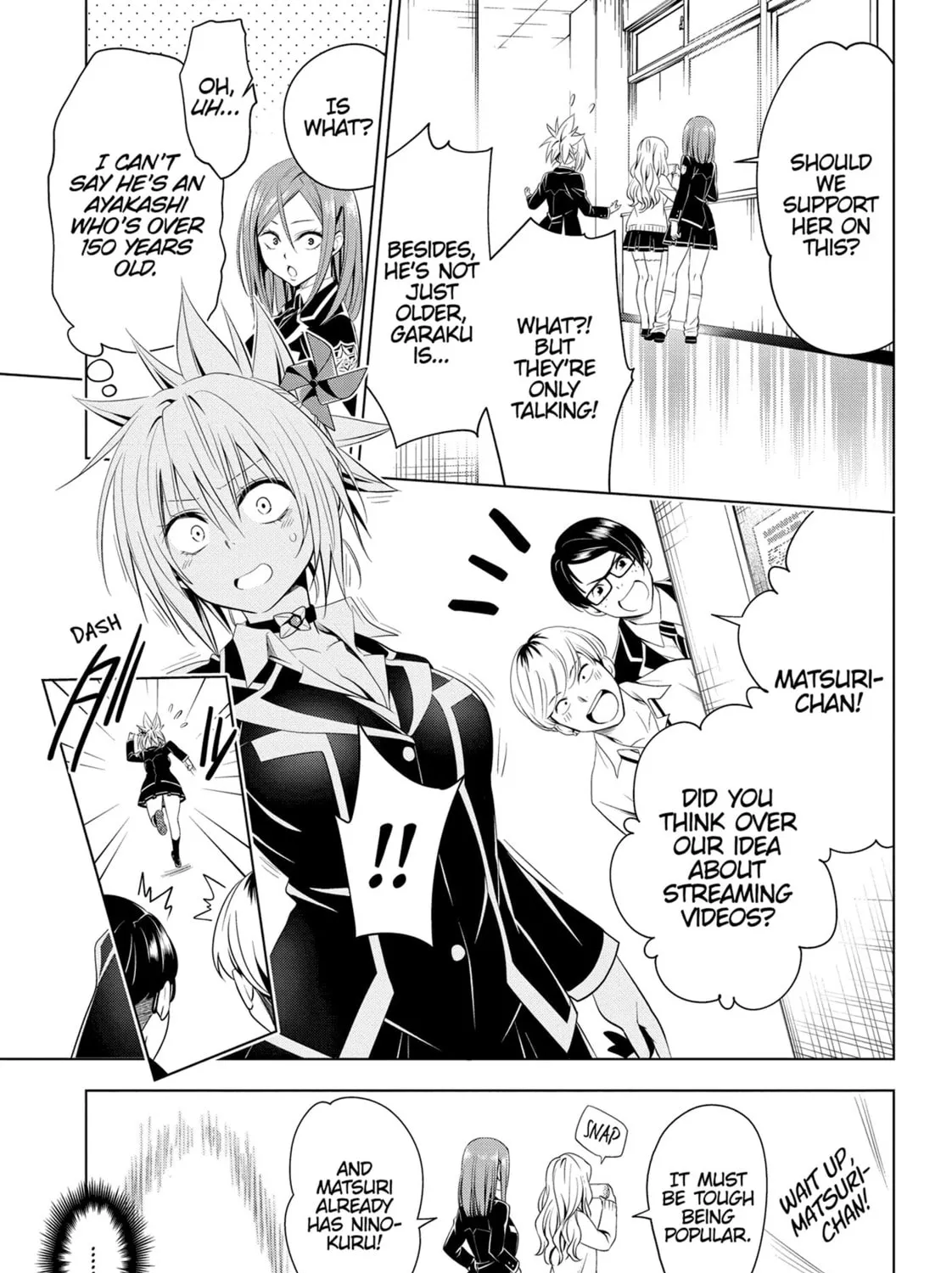Read Ayakashi Triangle chapter 34 image 24 on Lezhin