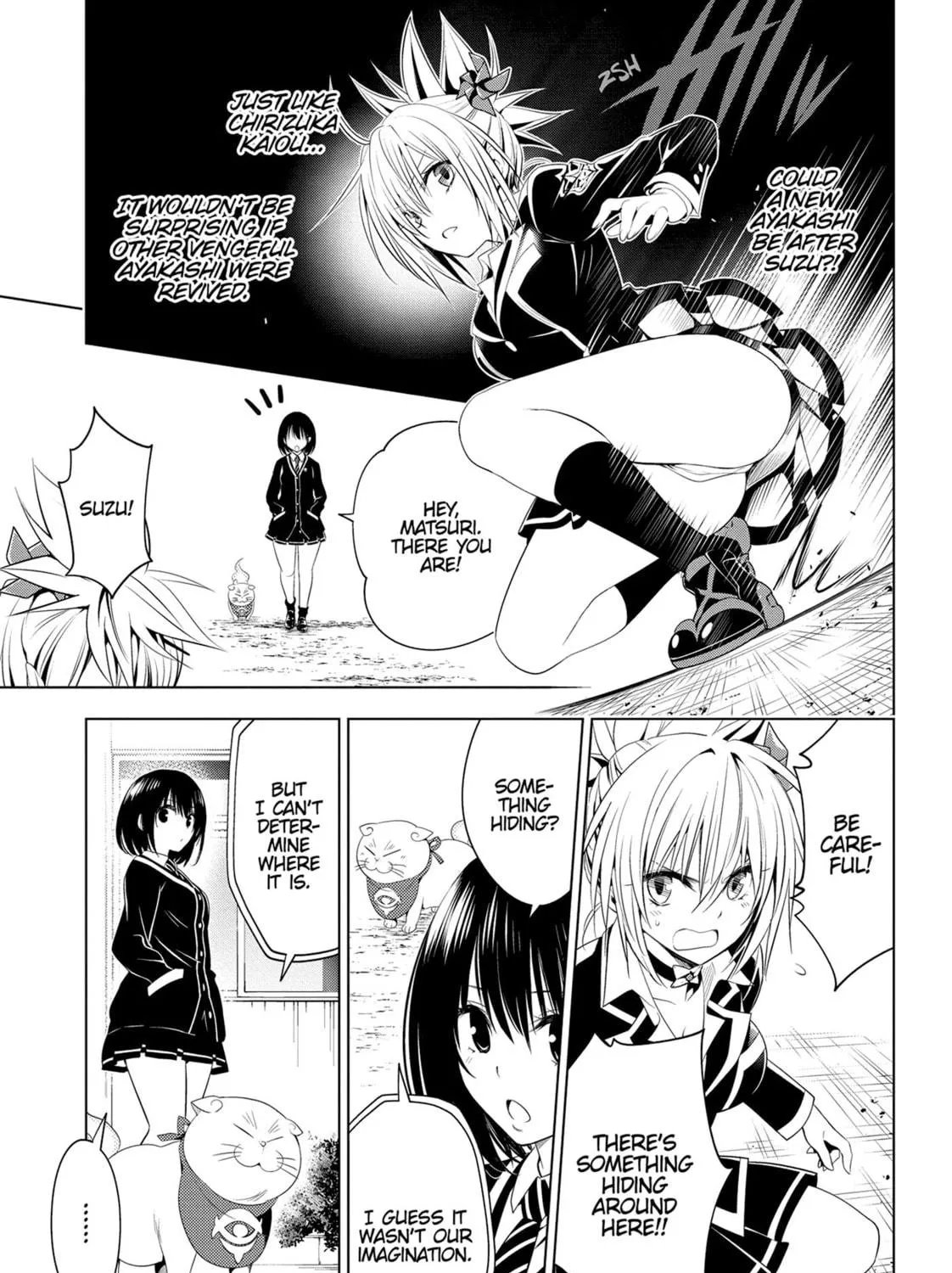 Read Ayakashi Triangle chapter 34 image 28 on Lezhin