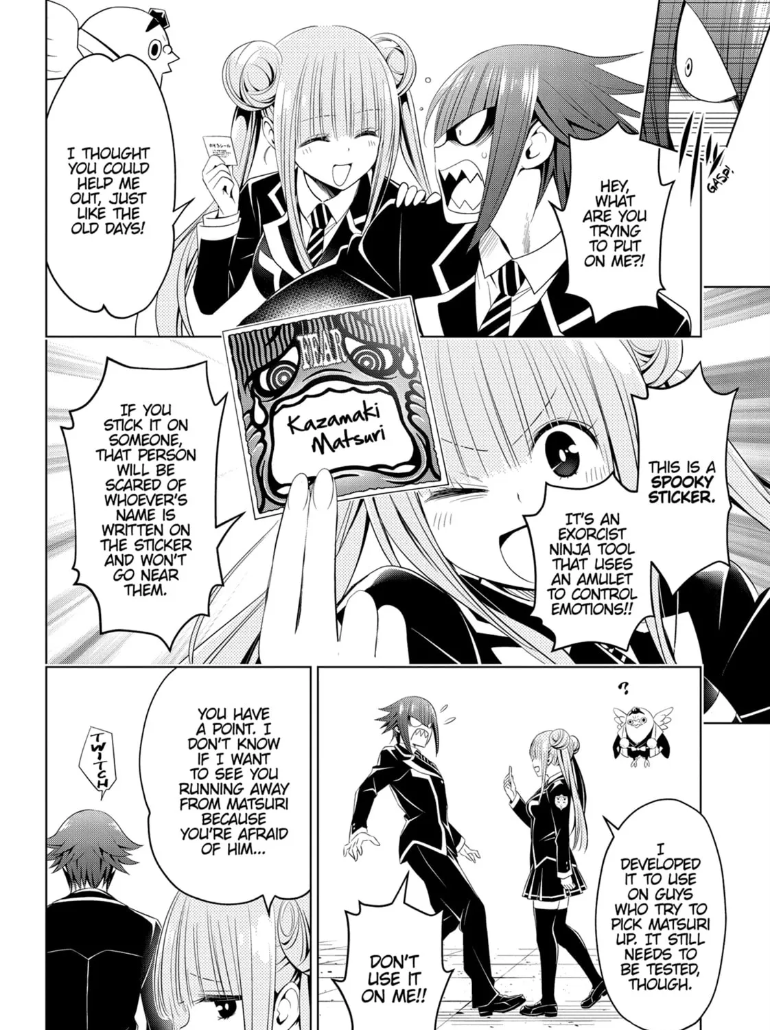 Read Ayakashi Triangle chapter 35 image 14 on Lezhin