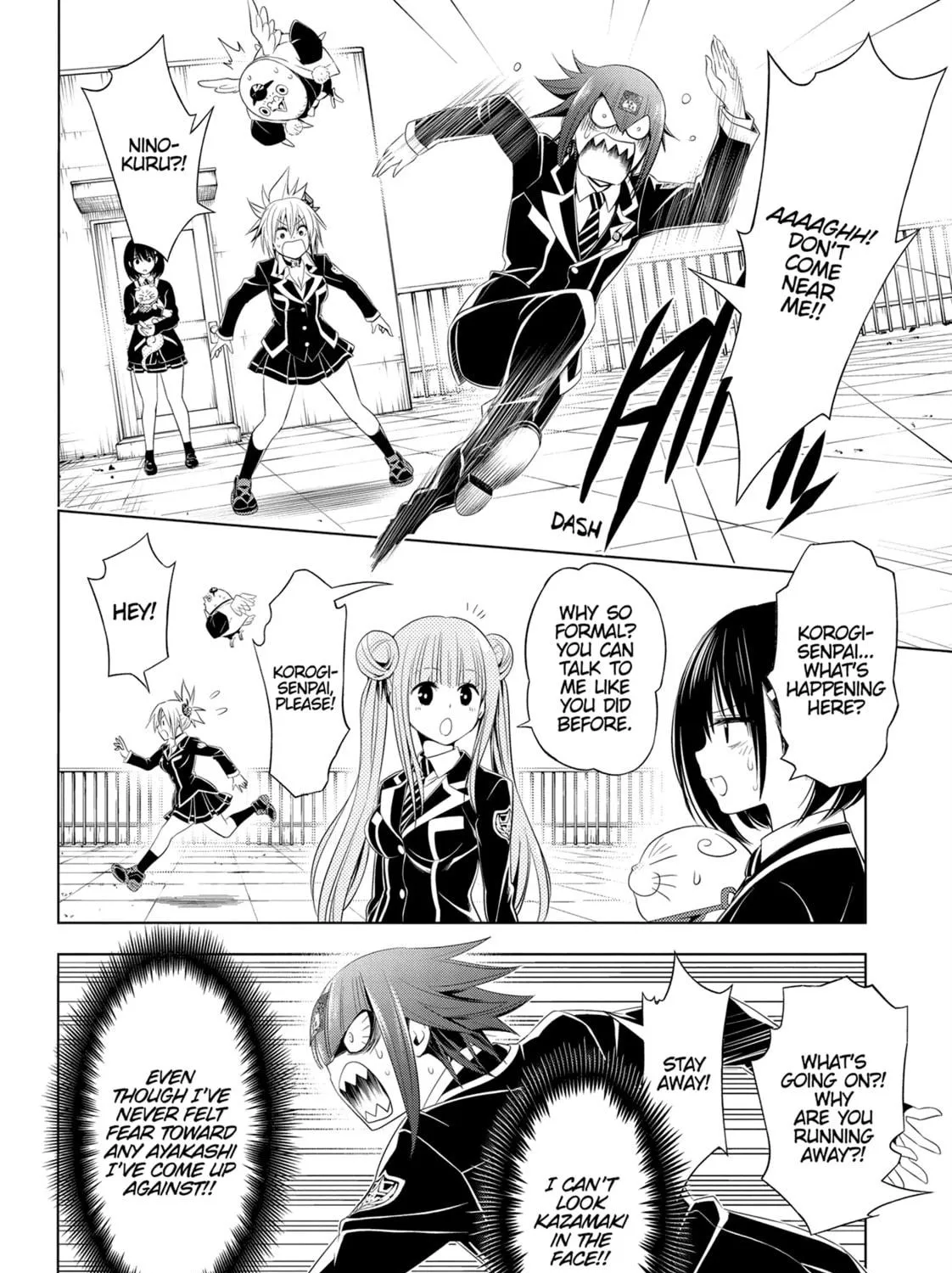 Read Ayakashi Triangle chapter 35 image 18 on Lezhin