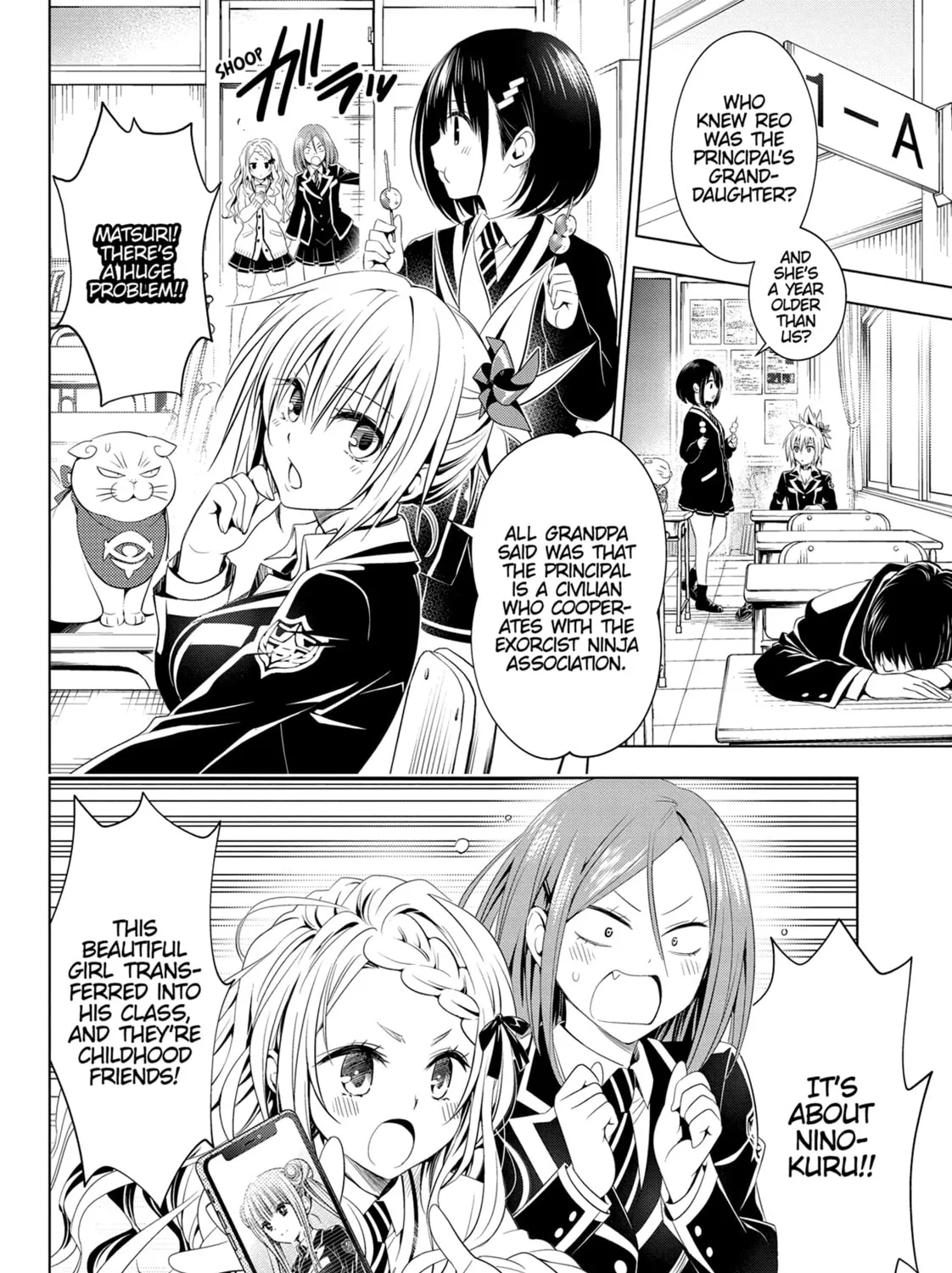 Read Ayakashi Triangle chapter 35 image 6 on Lezhin