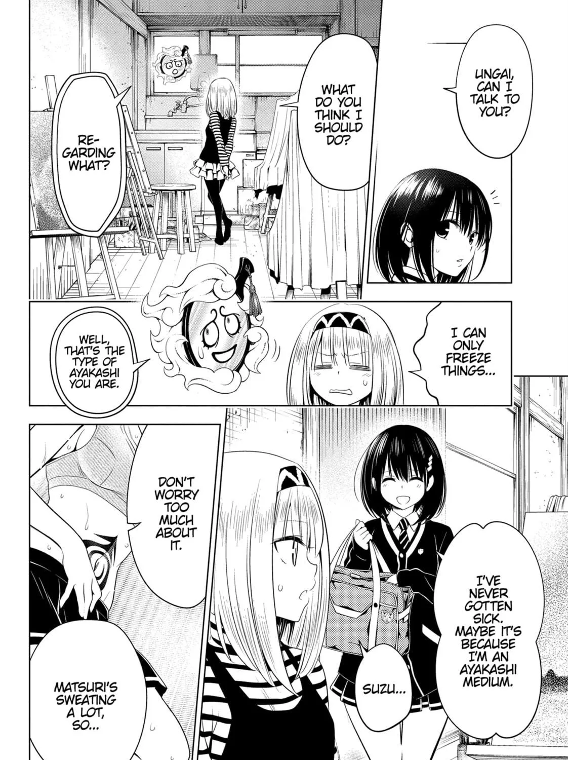 Read Ayakashi Triangle chapter 40 image 22 on Lezhin