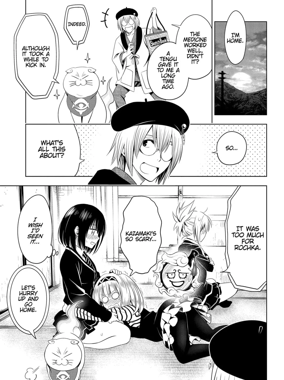 Read Ayakashi Triangle chapter 40 image 36 on Lezhin