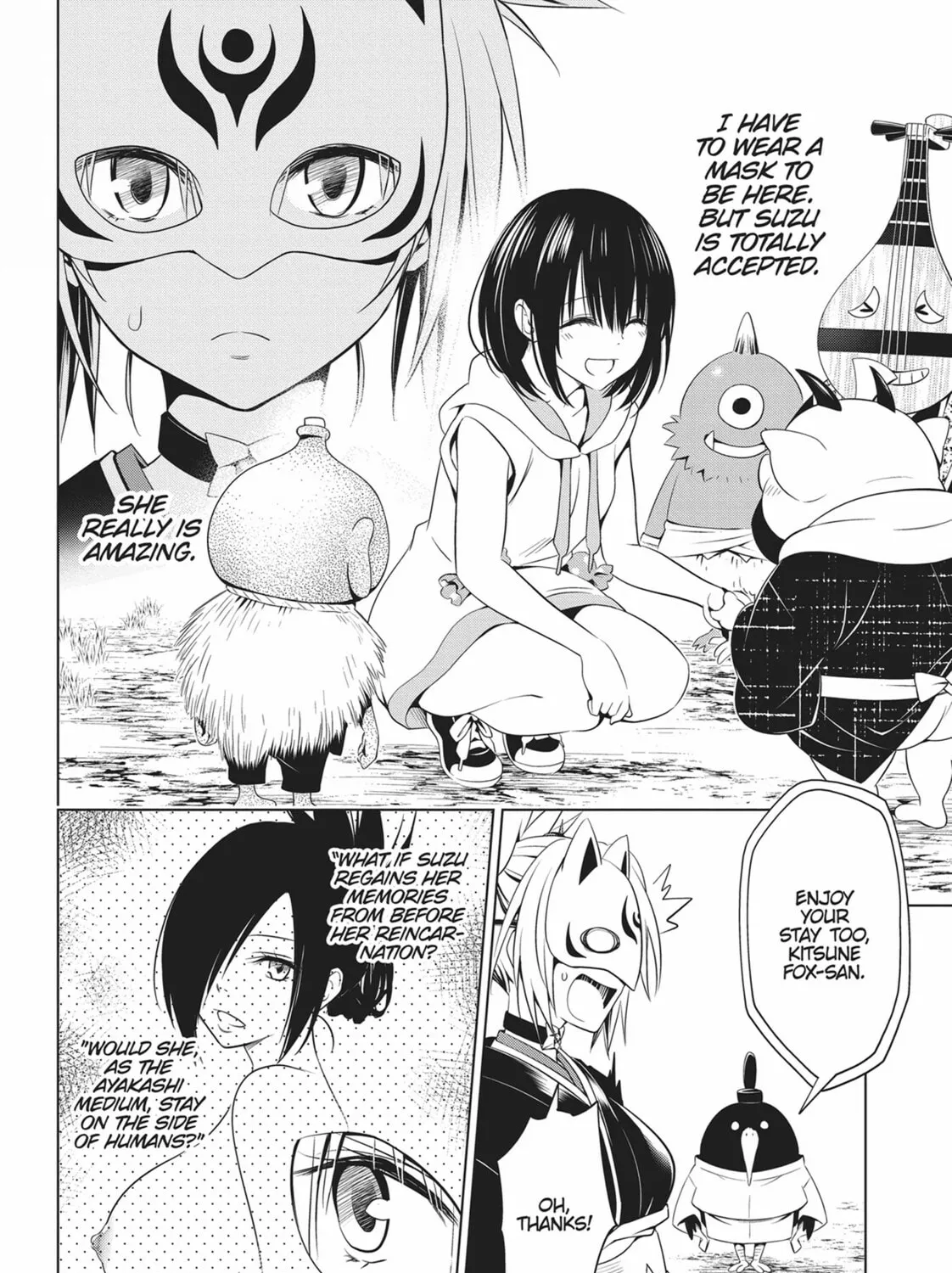 Read Ayakashi Triangle chapter 45 image 14 on Lezhin