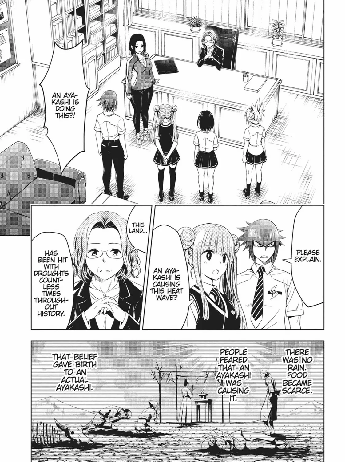 Read Ayakashi Triangle chapter 46 image 24 on Lezhin