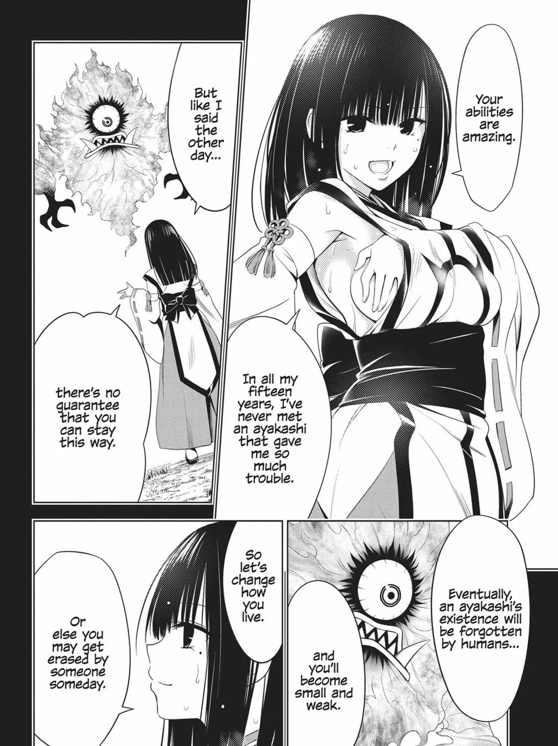 Read Ayakashi Triangle chapter 49 image 10 on Lezhin
