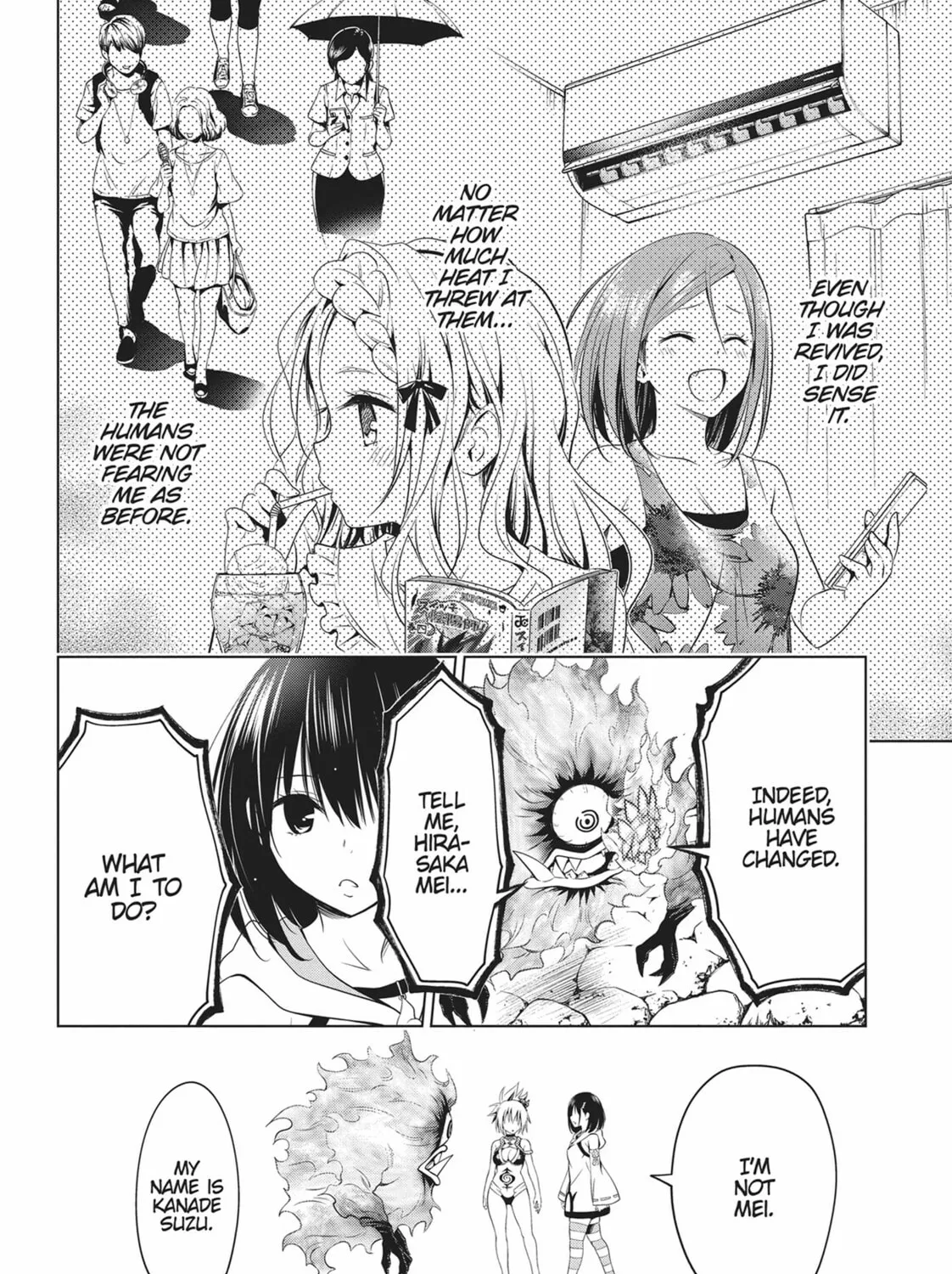 Read Ayakashi Triangle chapter 49 image 14 on Lezhin
