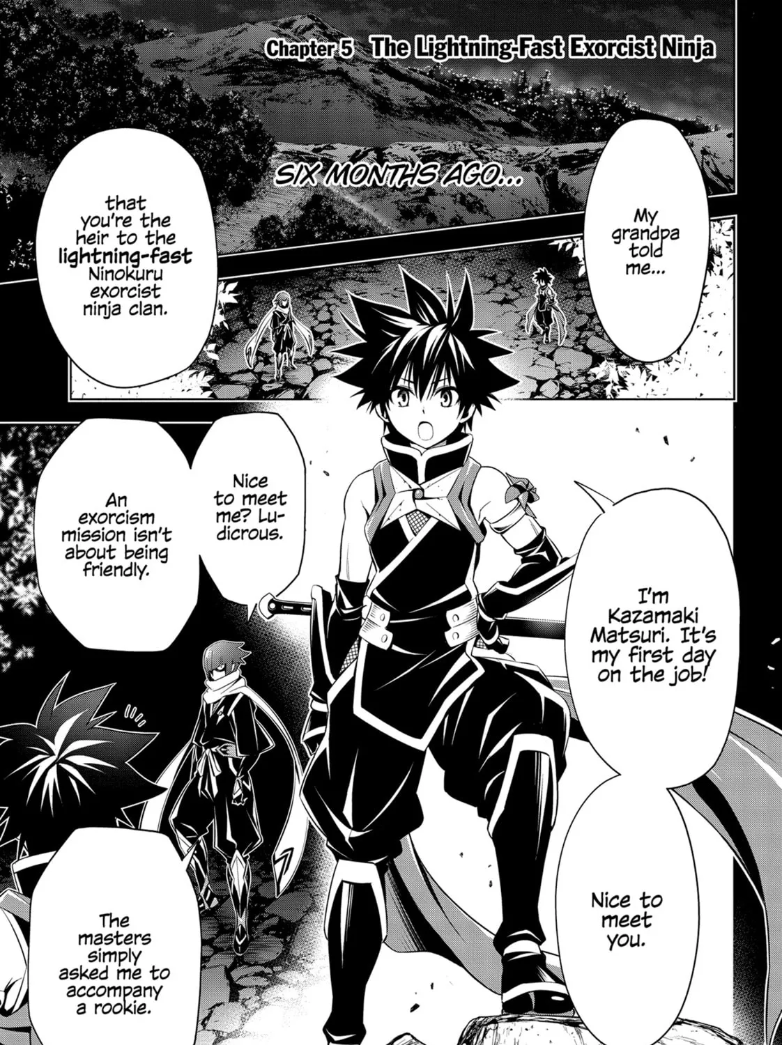 Read Ayakashi Triangle chapter 5 image 0 on Lezhin