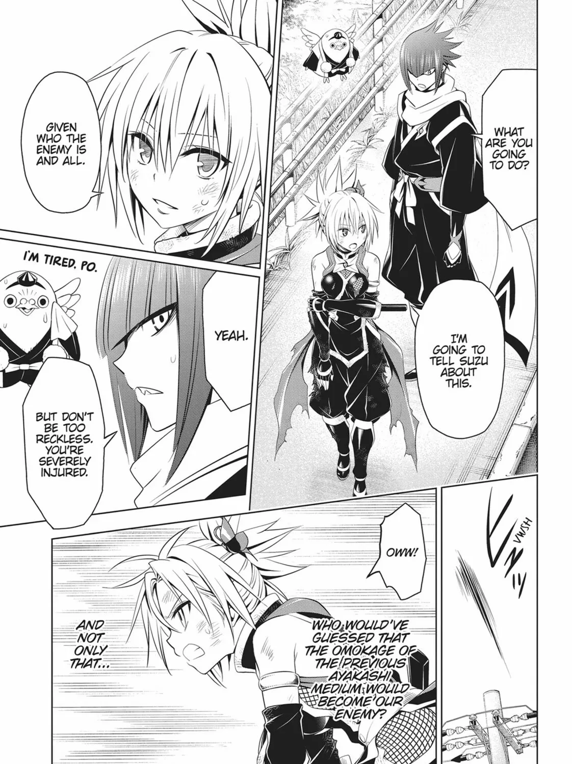 Read Ayakashi Triangle chapter 57 image 12 on Lezhin