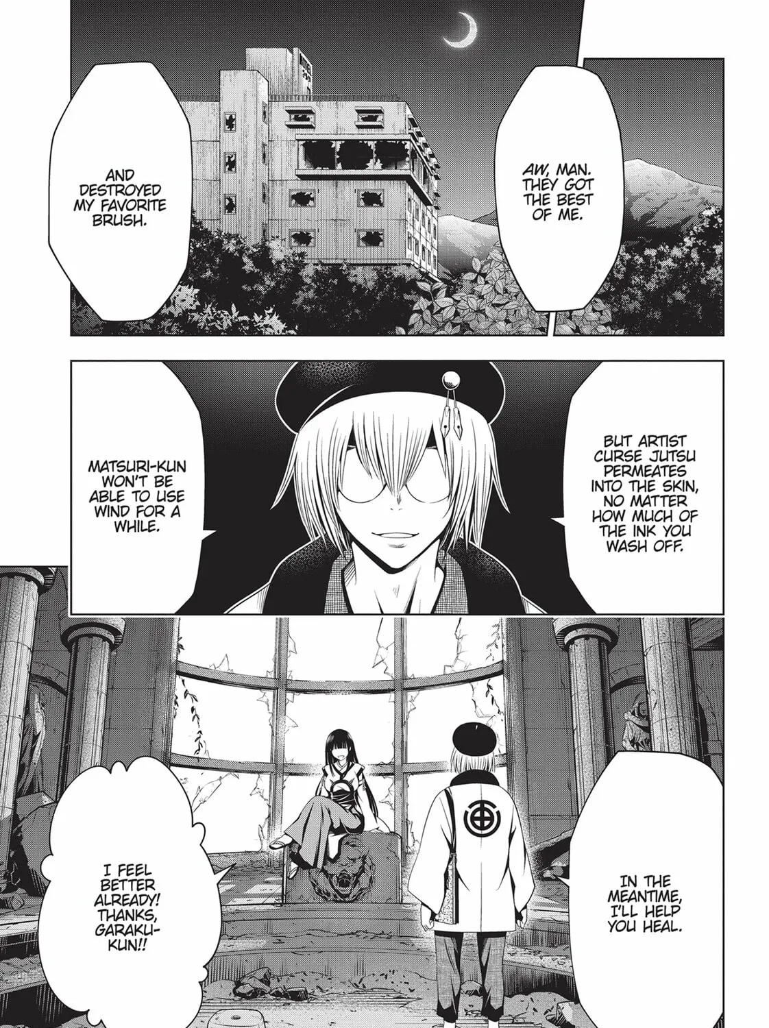 Read Ayakashi Triangle chapter 62 image 32 on Lezhin