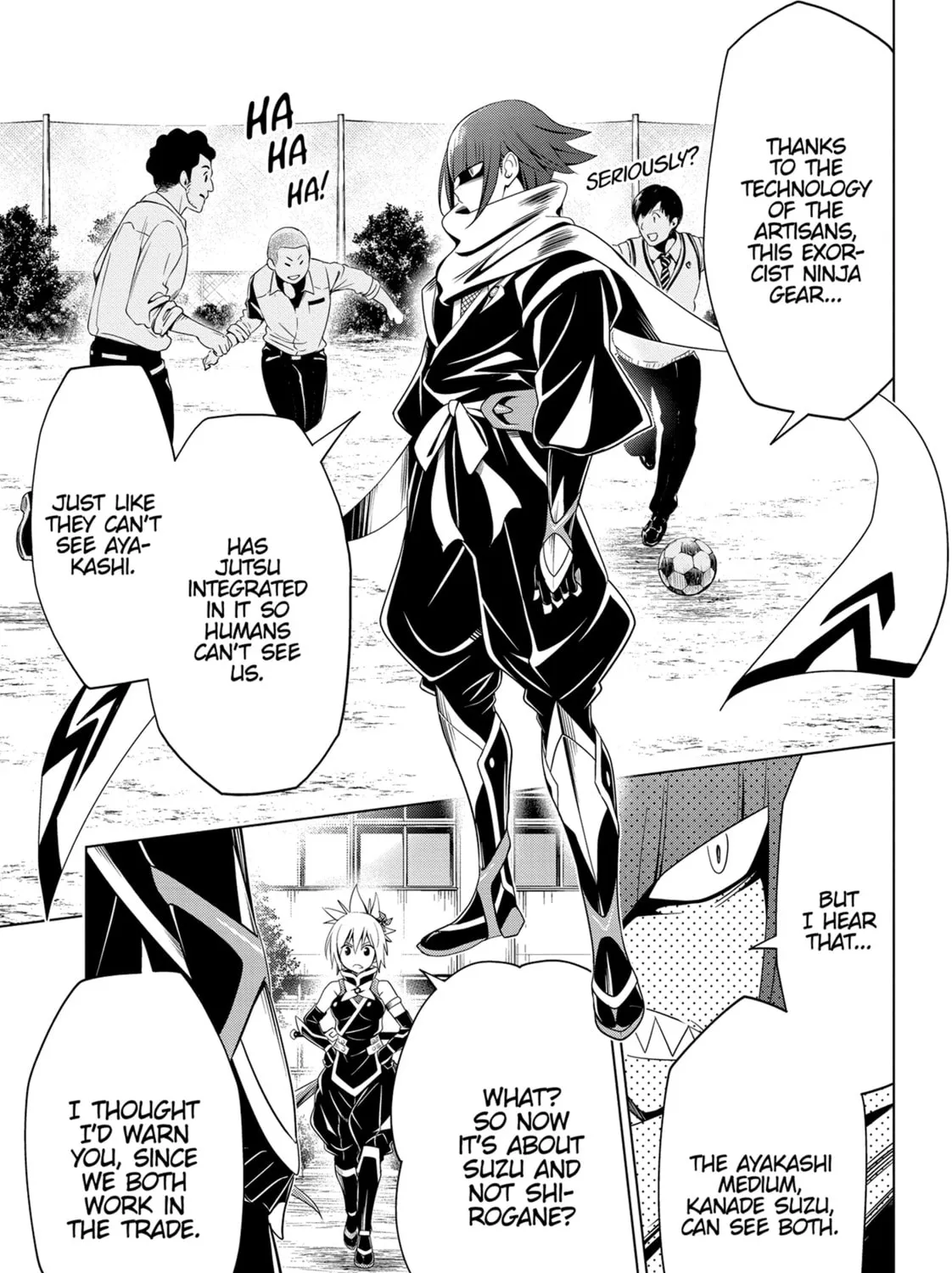 Read Ayakashi Triangle chapter 7 image 12 on Lezhin